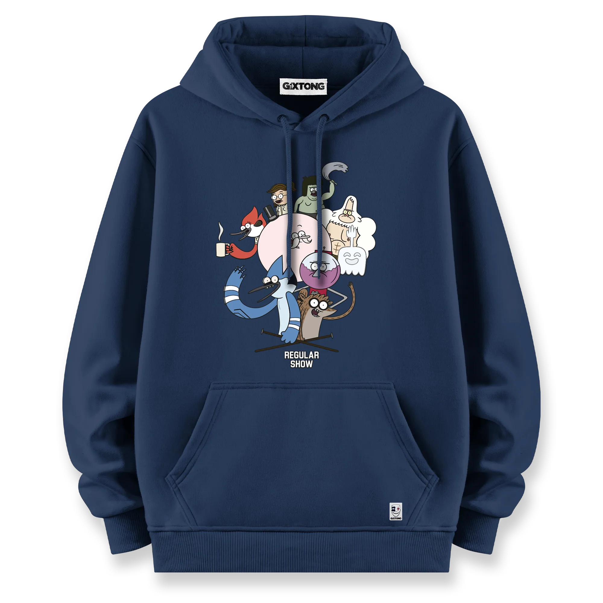 Regular Show - Oversize Bol Kalıp Hoodie