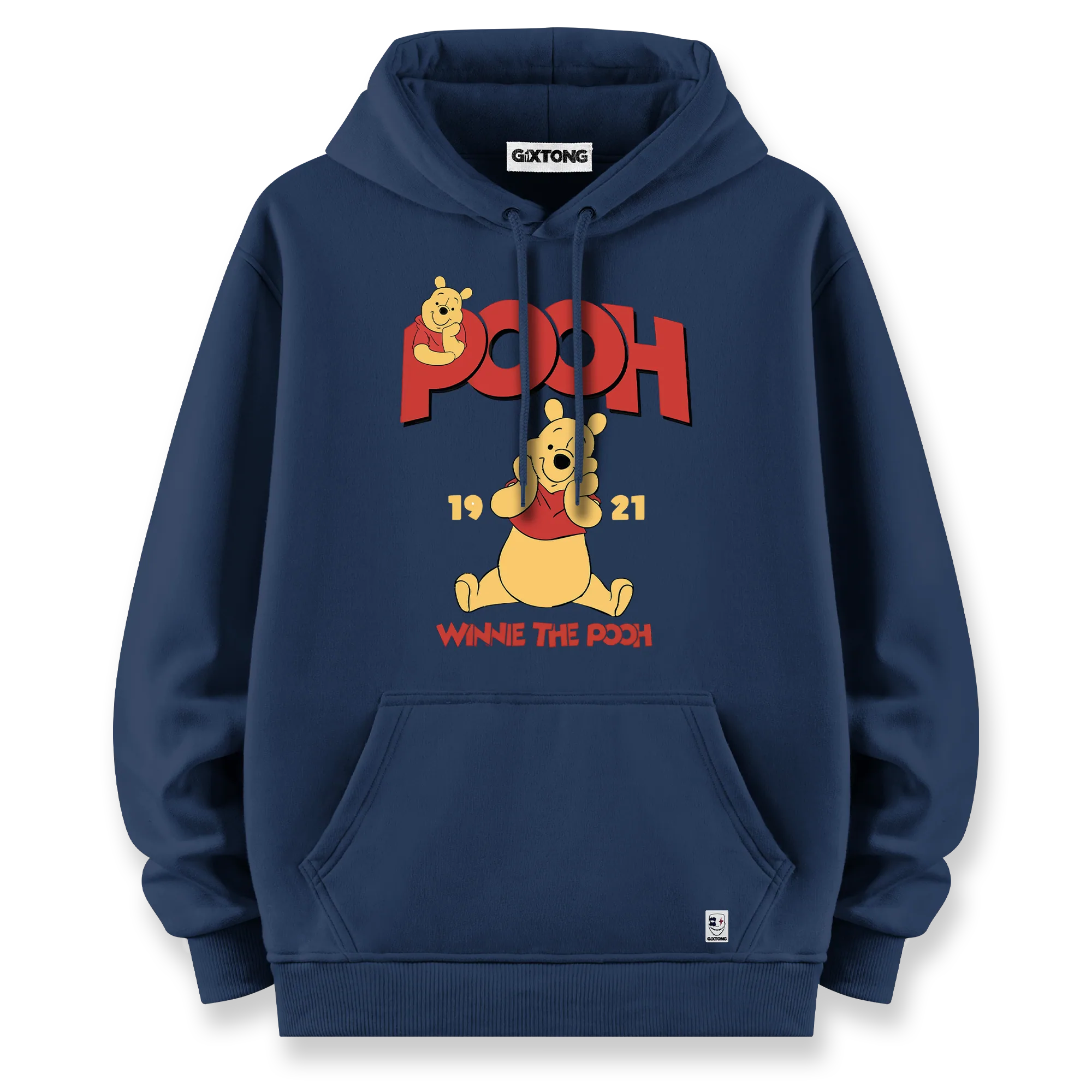 Pooh - Oversize Bol Kalıp Hoodie