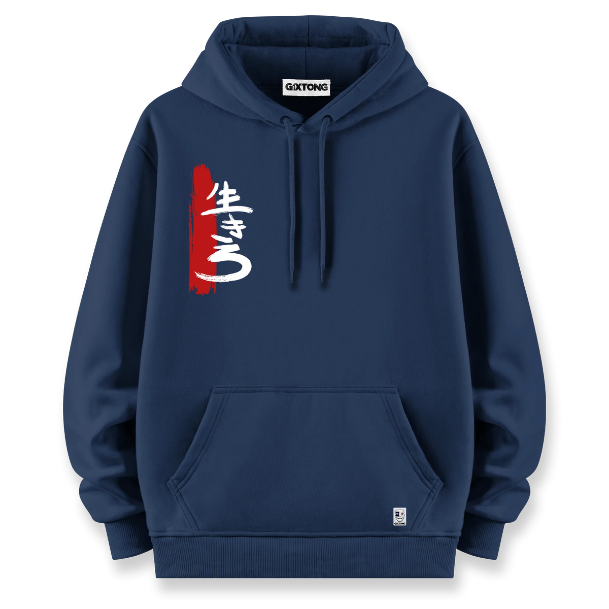 Live - Oversize Bol Kalıp Hoodie