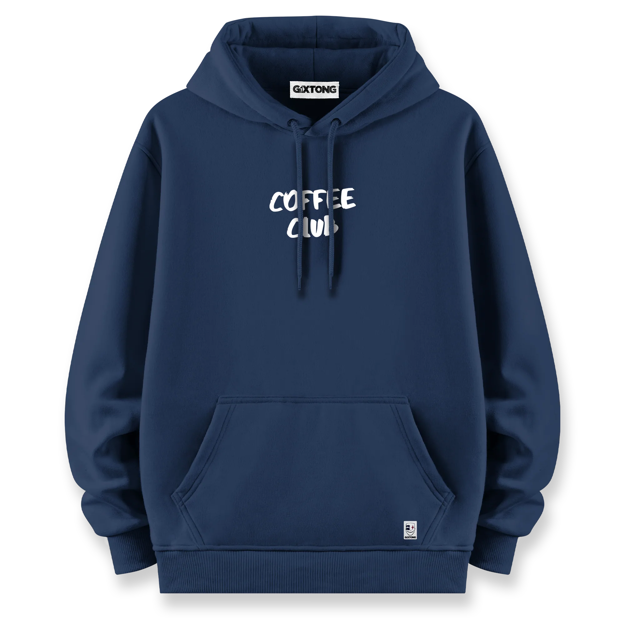 Coffee Club - Oversize Bol Kalıp Hoodie