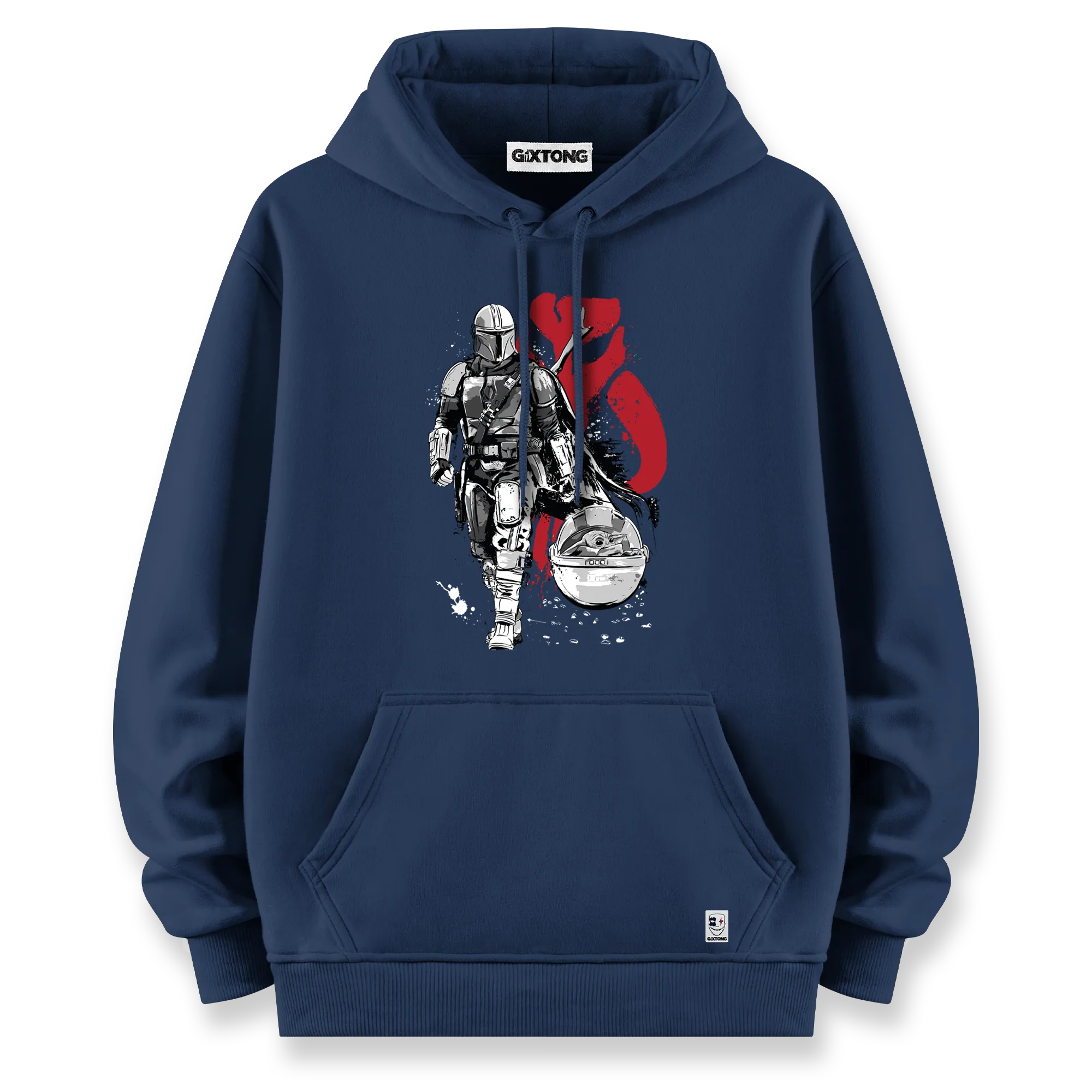 Mandalorian - Oversize Bol Kalıp Hoodie