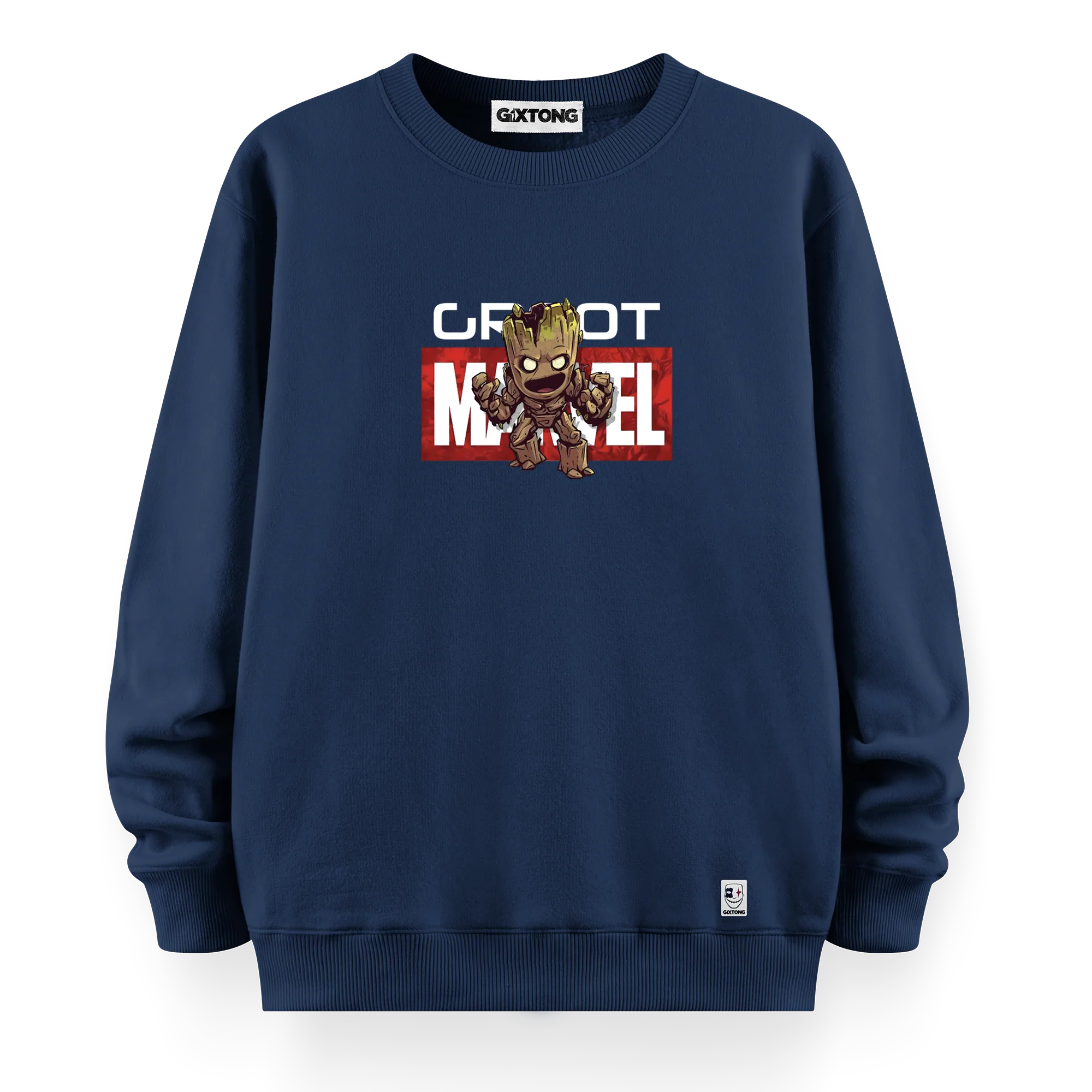 Marvel Groot - Oversize Bol Kalıp Sweatshirt