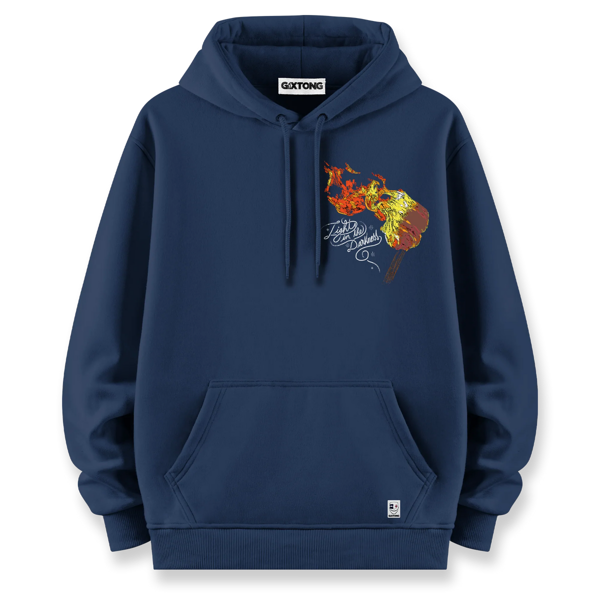 Karanlıktaki Işık - Oversize Bol Kalıp Hoodie