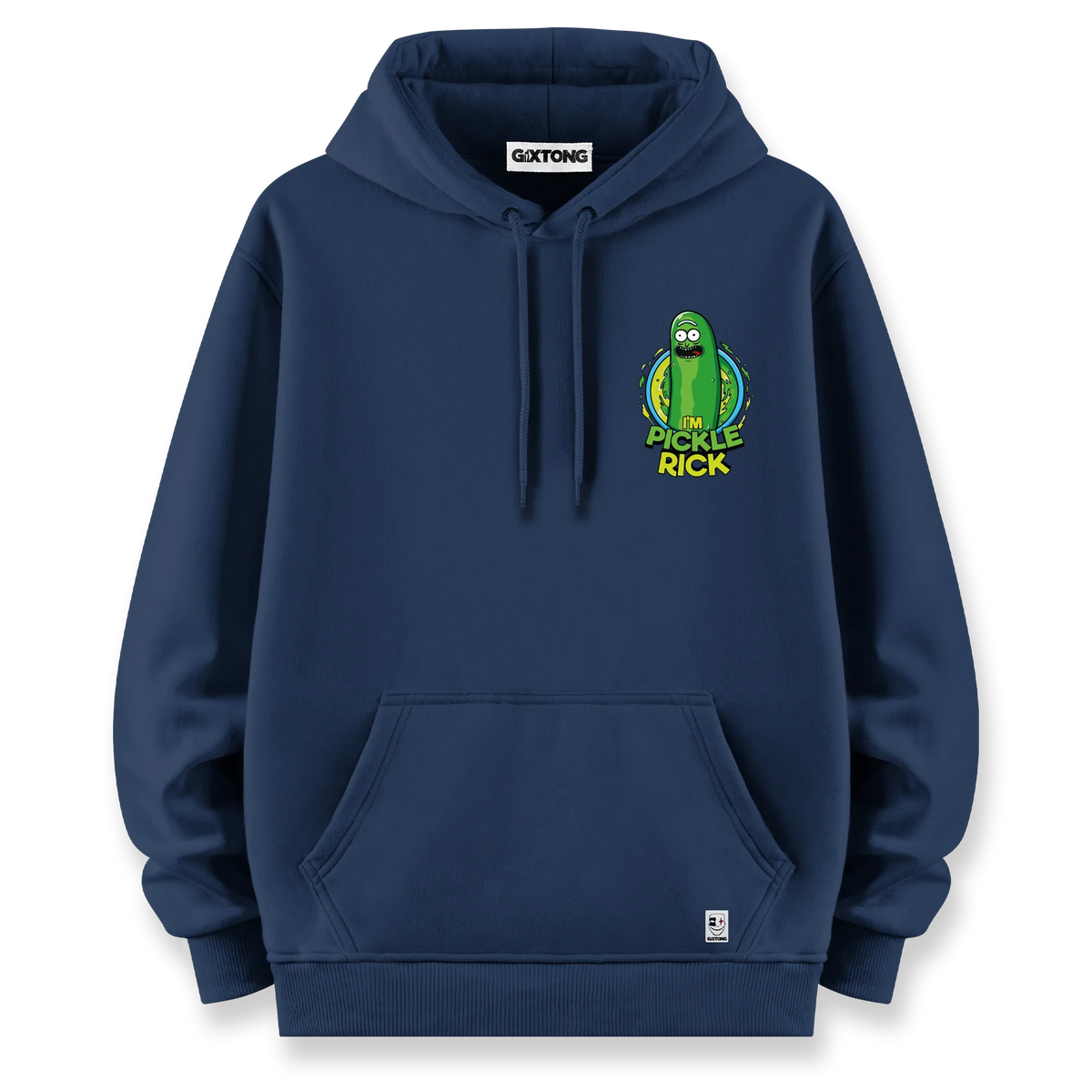 Pickle Rick - Oversize Bol Kalıp Hoodie