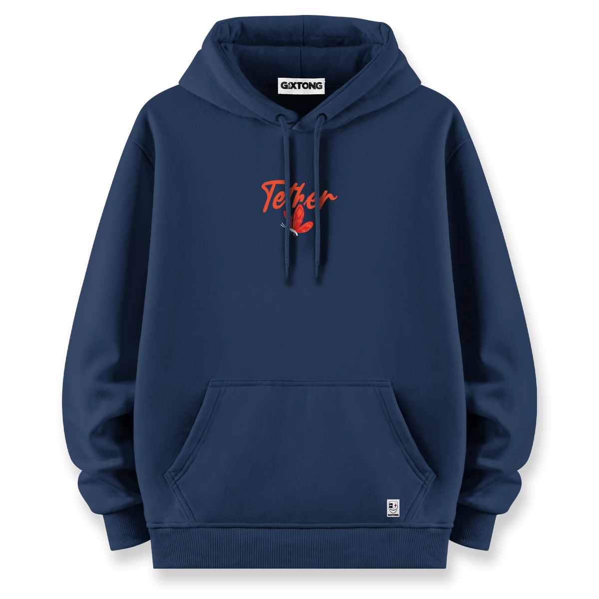 Tether - Oversize Bol Kalıp Hoodie