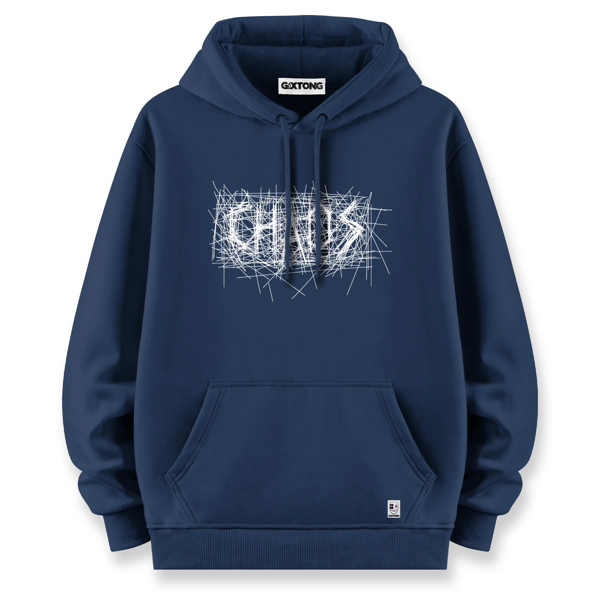 Chaos - Oversize Bol Kalıp Hoodie