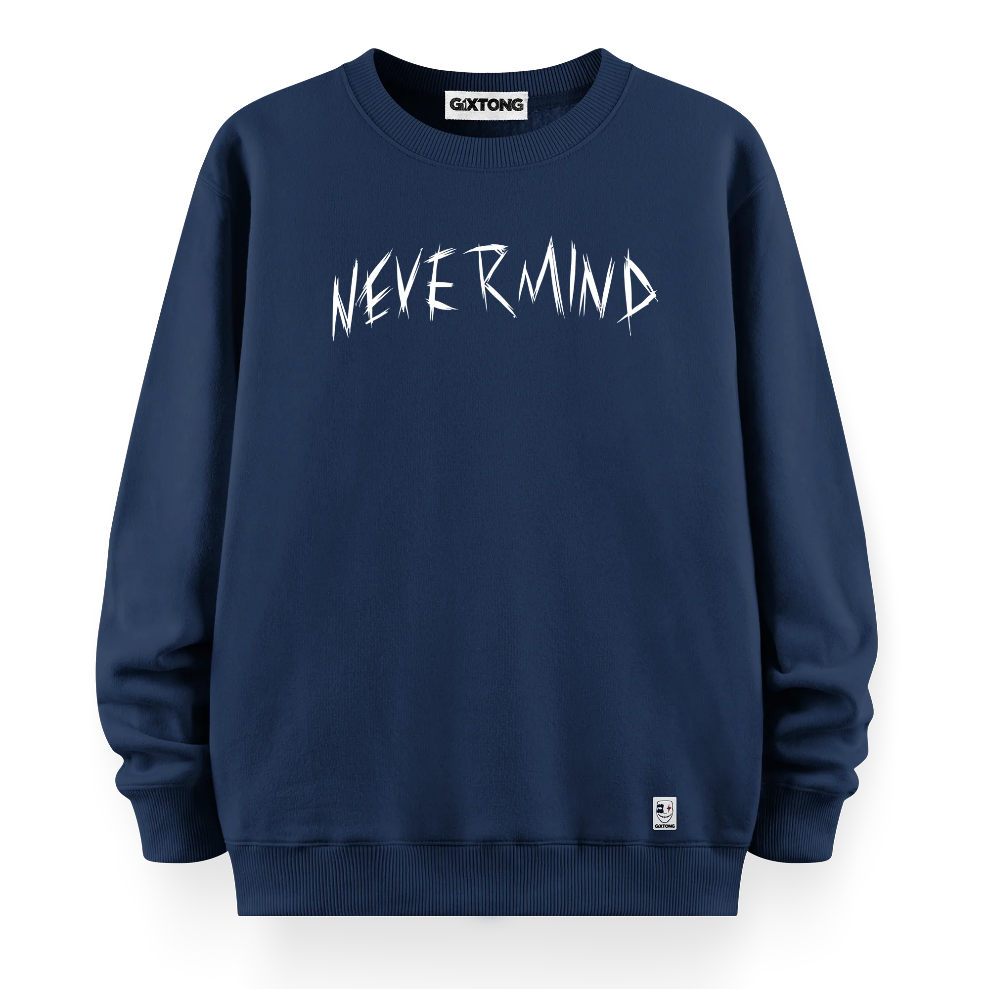 Nevermind - Oversize Bol Kalıp Sweatshirt
