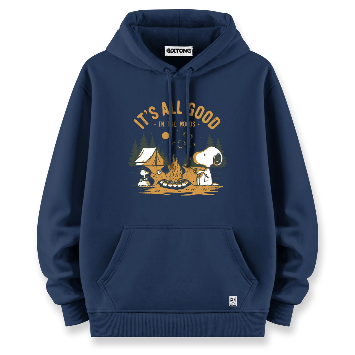 Camp Snoopy - Oversize Bol Kalıp Hoodie