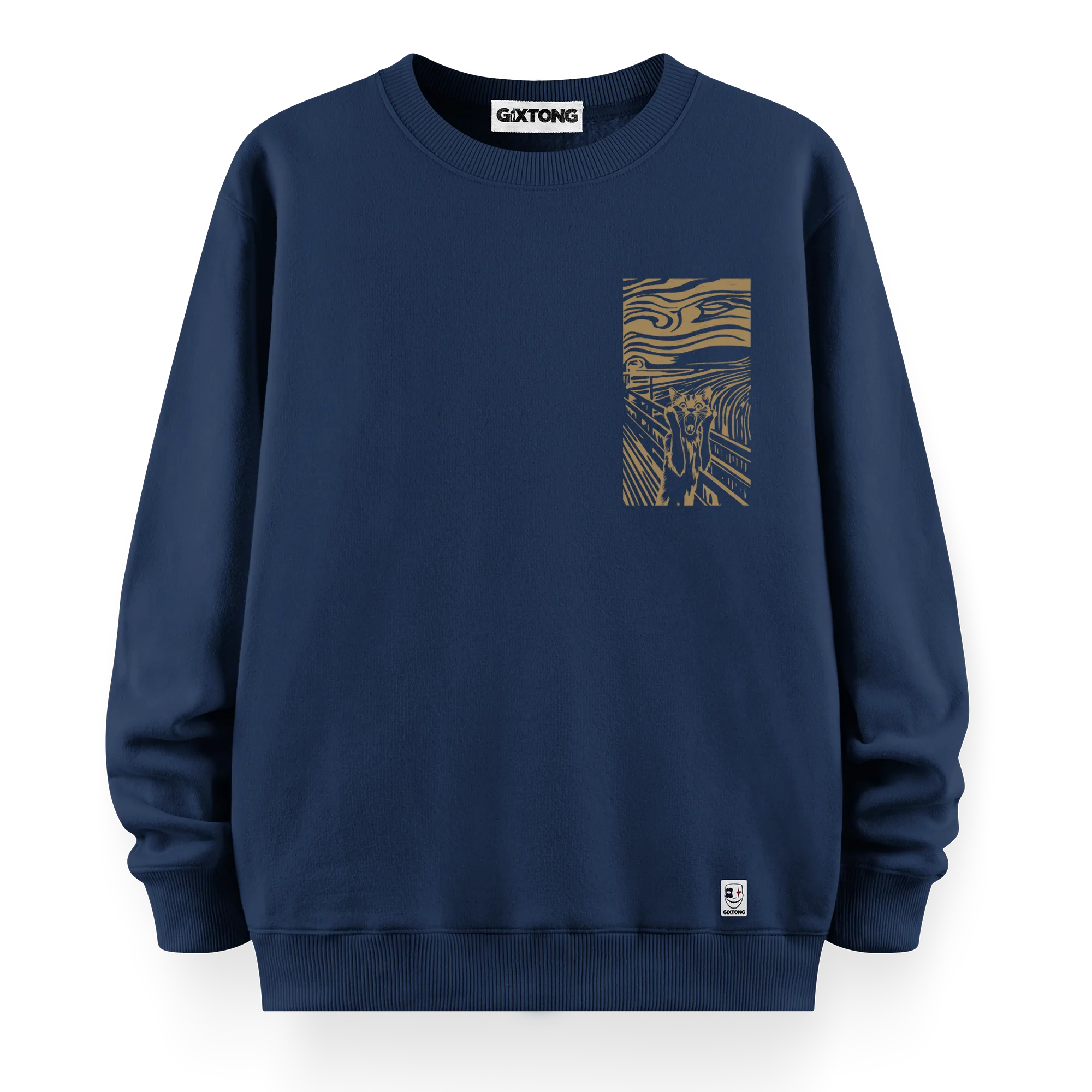 Scream - Oversize Bol Kalıp Sweatshirt