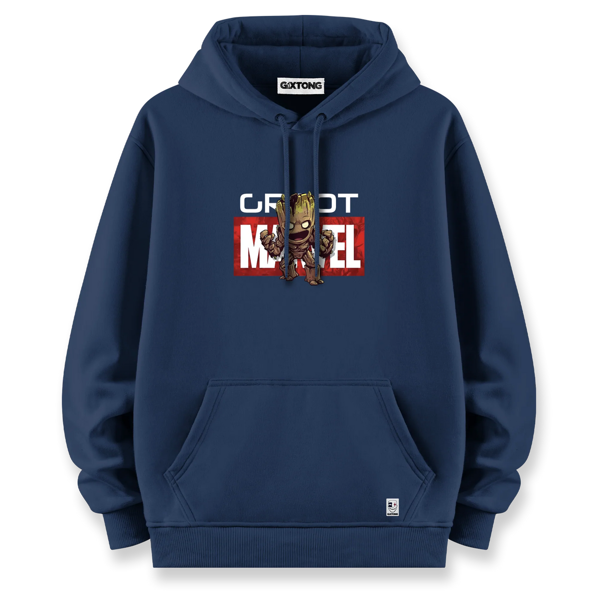 Marvel Groot - Oversize Bol Kalıp Hoodie