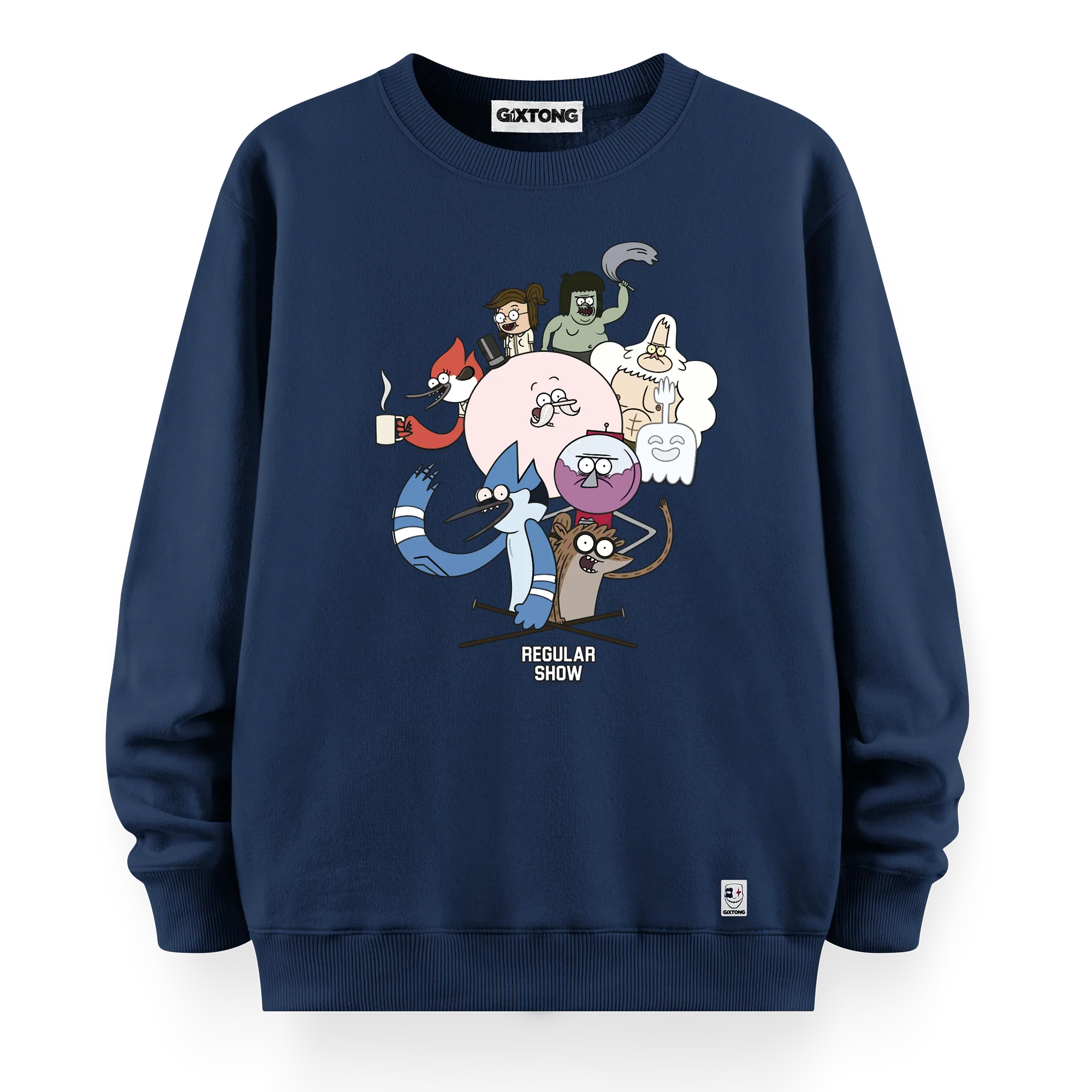 Regular Show - Oversize Bol Kalıp Sweatshirt