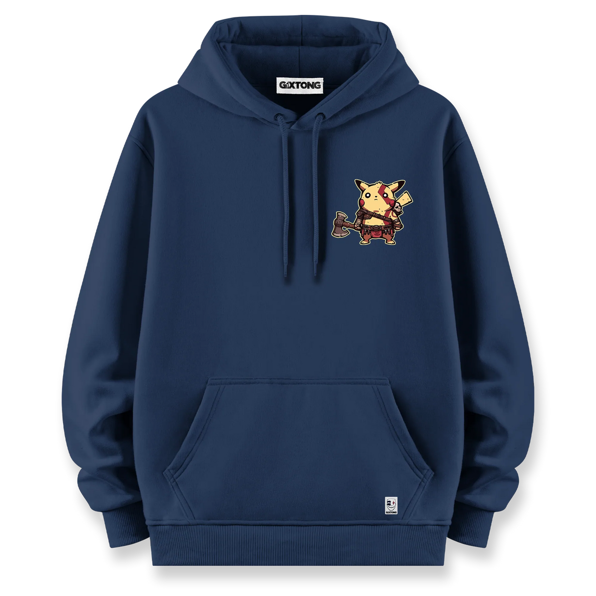 Pika Of War - Oversize Bol Kalıp Hoodie
