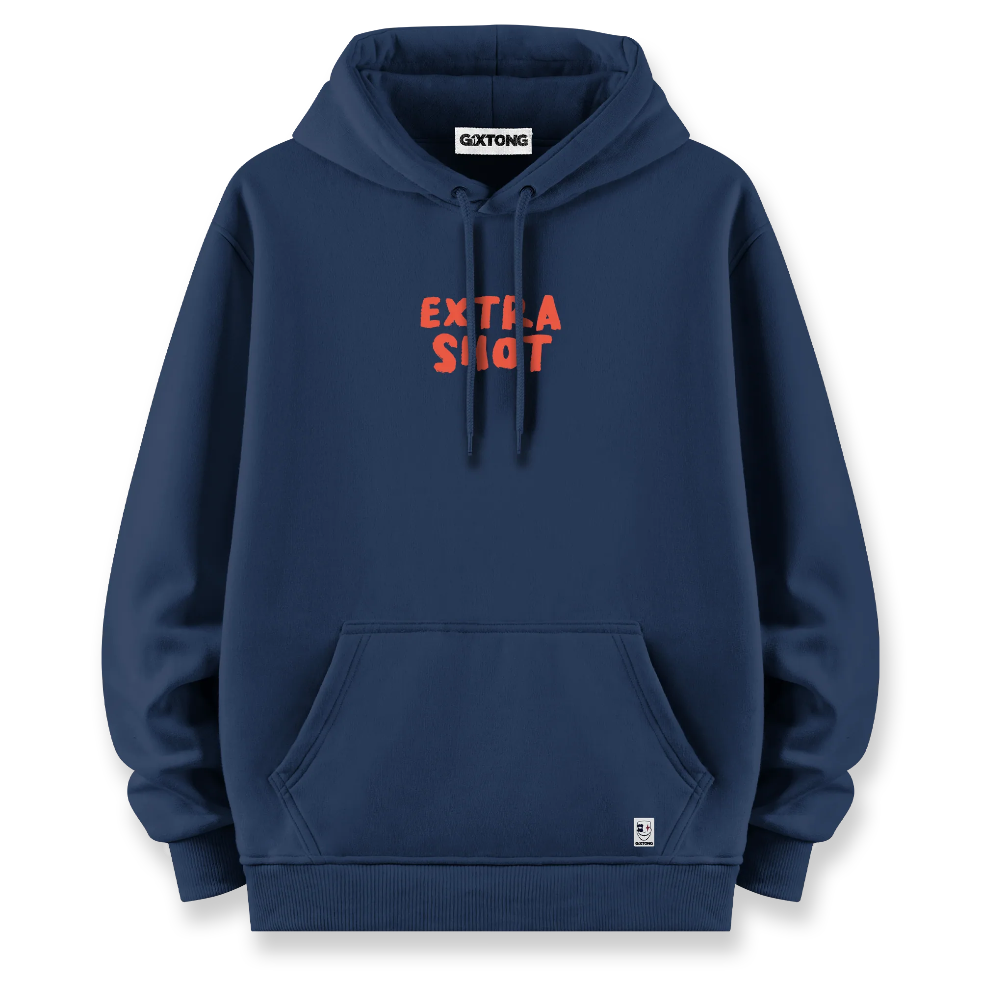 Extra Shot - Oversize Bol Kalıp Hoodie
