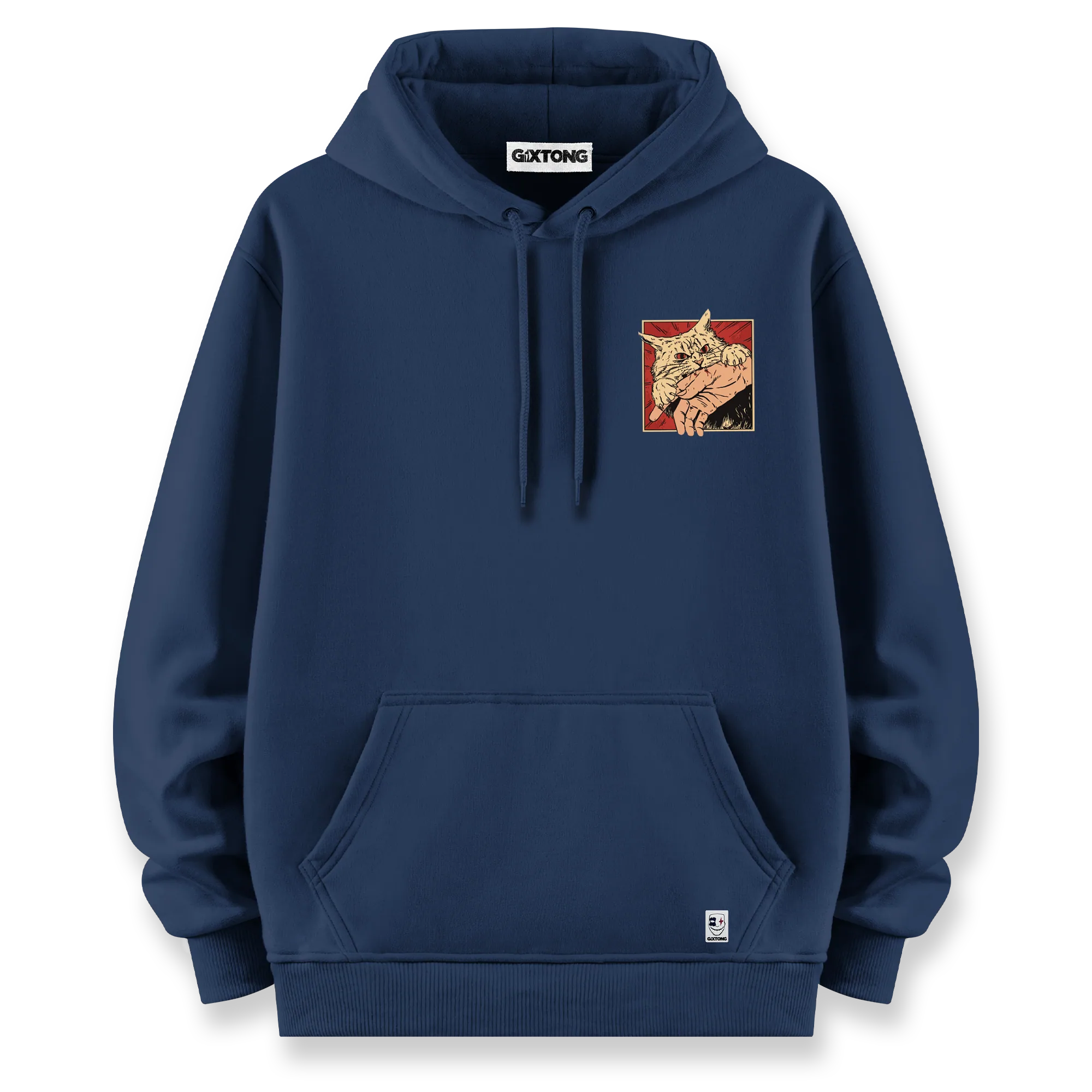 Attack - Oversize Bol Kalıp Hoodie