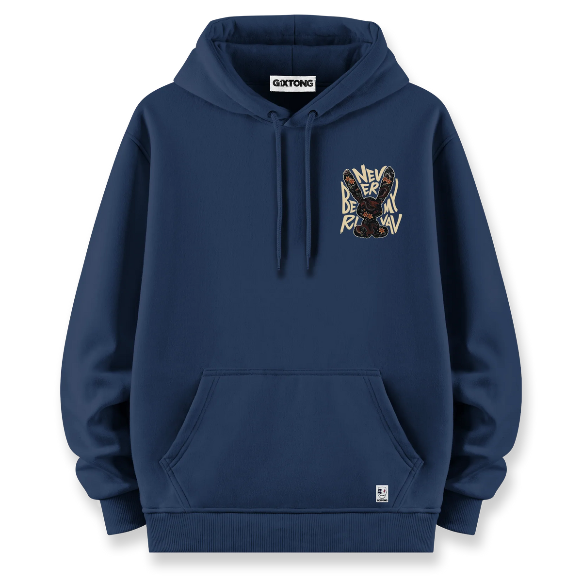 Rabbit - Oversize Bol Kalıp Hoodie