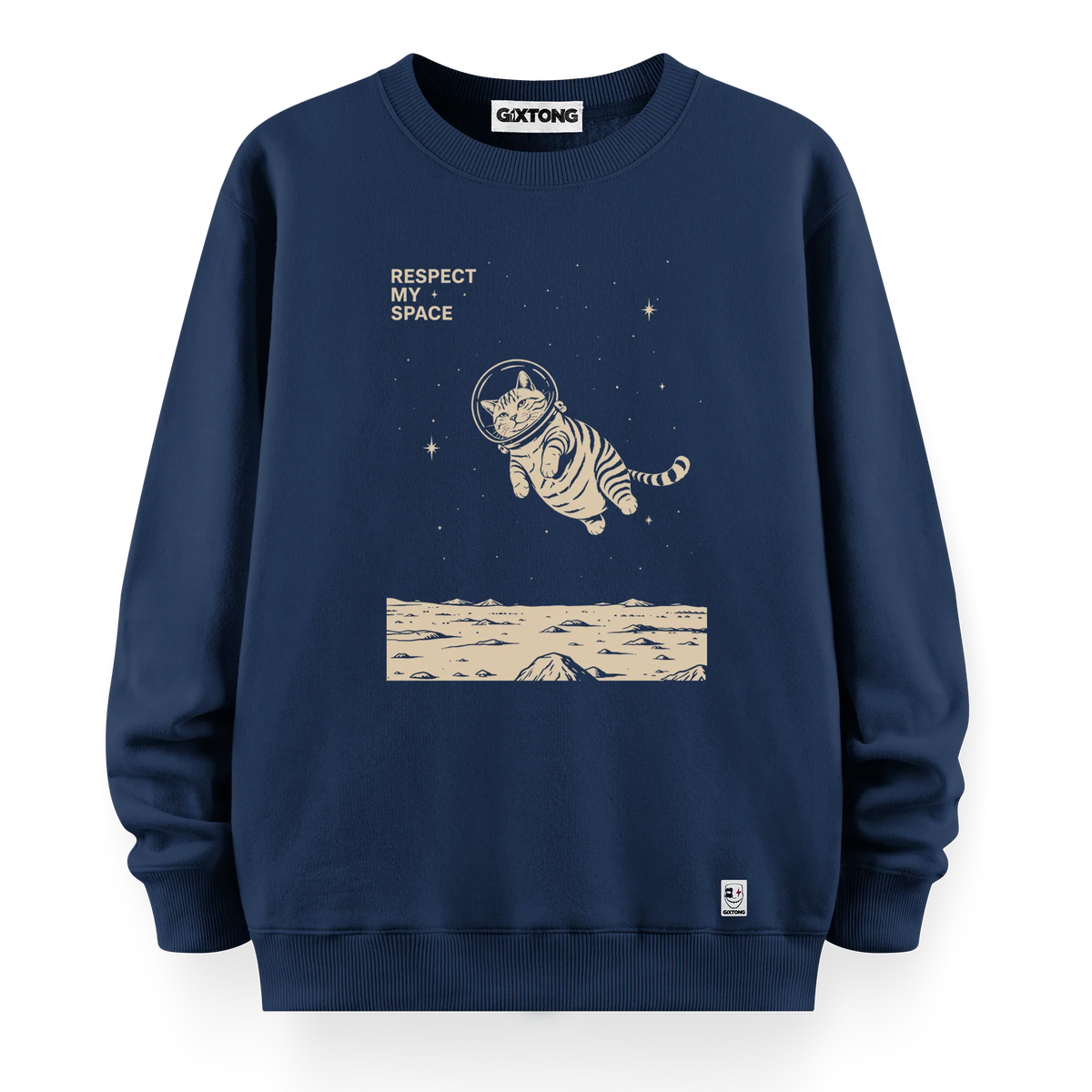 Respect - Oversize Bol Kalıp Sweatshirt