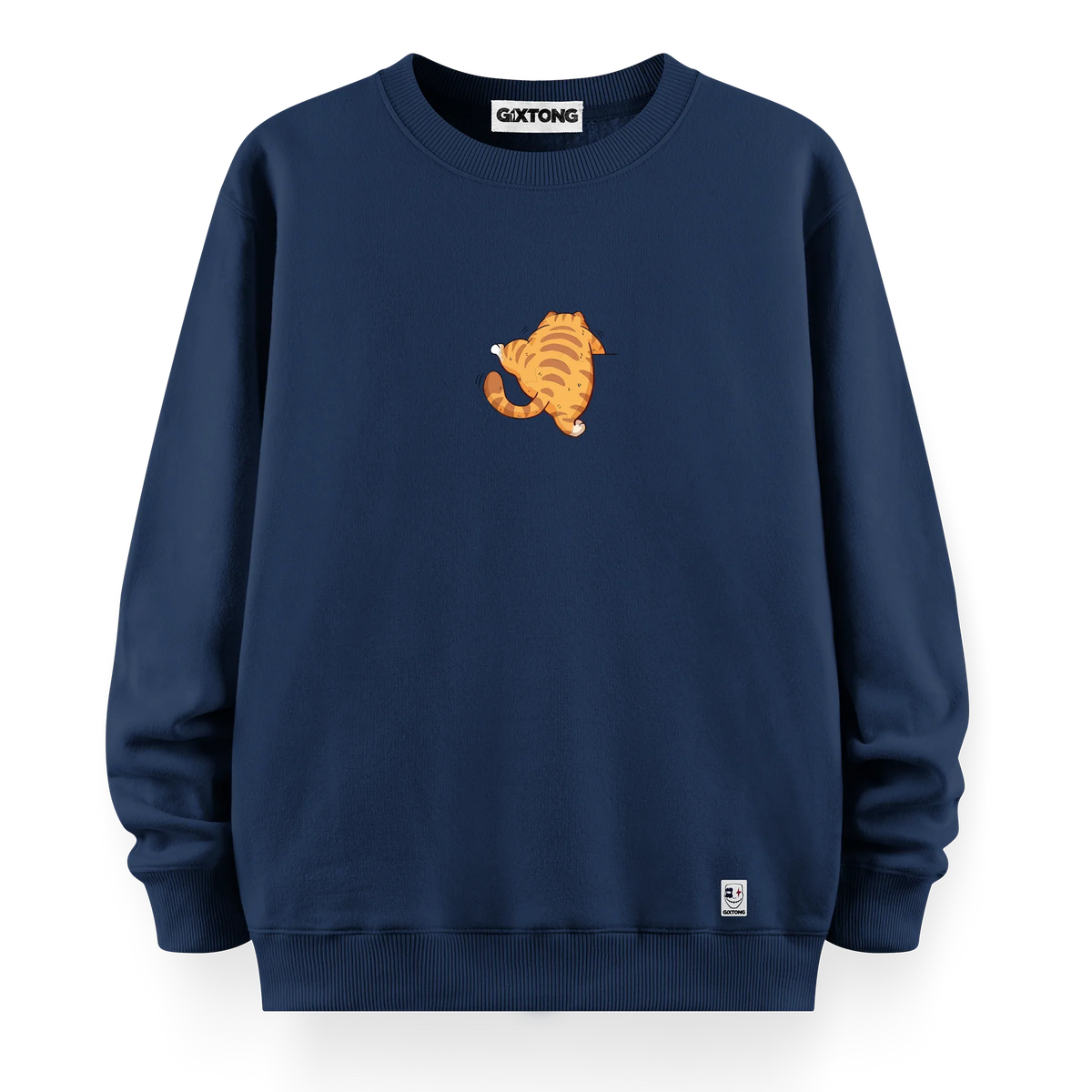 Fat Cat - Oversize Bol Kalıp Sweatshirt