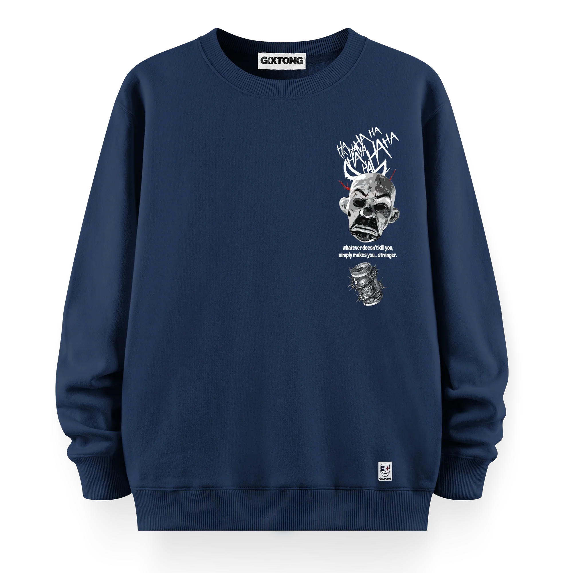 Dark Mask - Oversize Bol Kalıp Sweatshirt