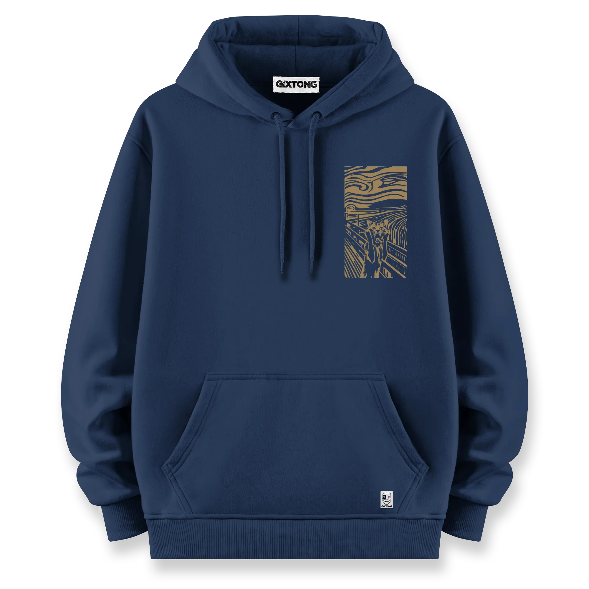 Scream - Oversize Bol Kalıp Hoodie