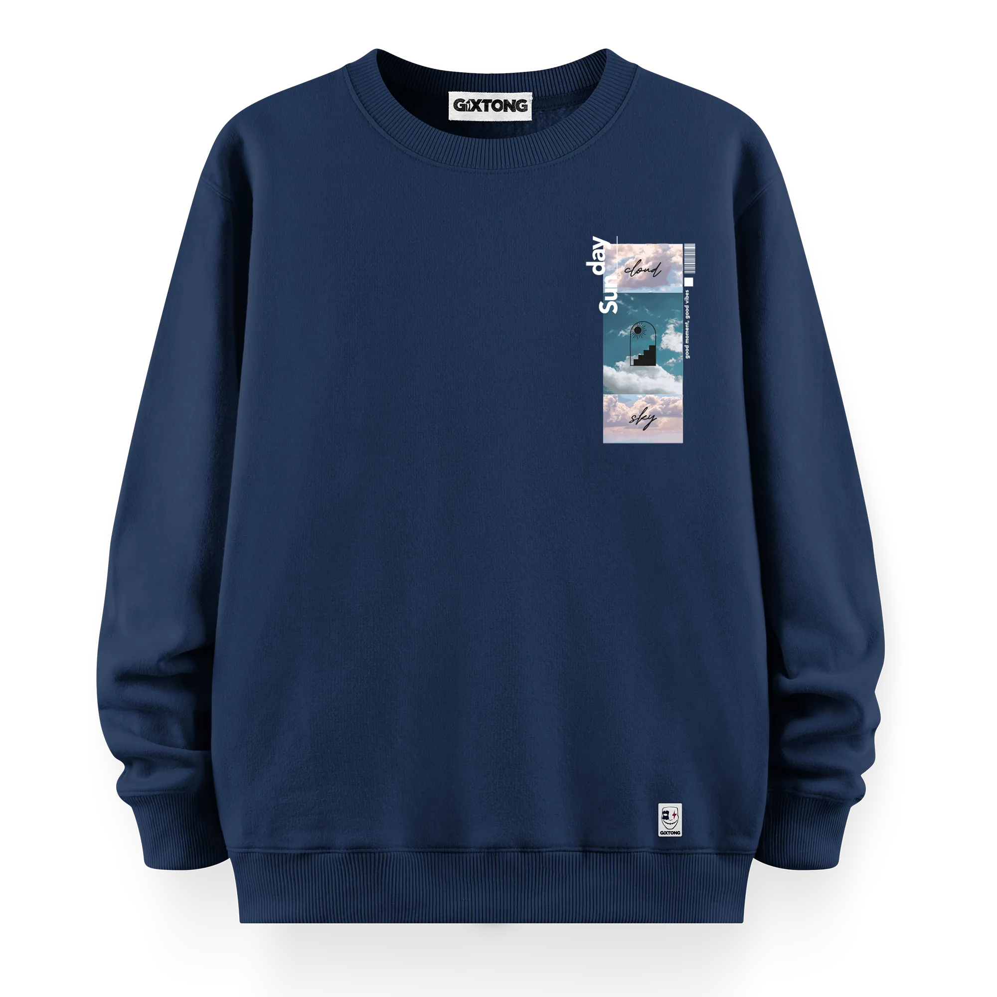 Sunday - Oversize Bol Kalıp Sweatshirt