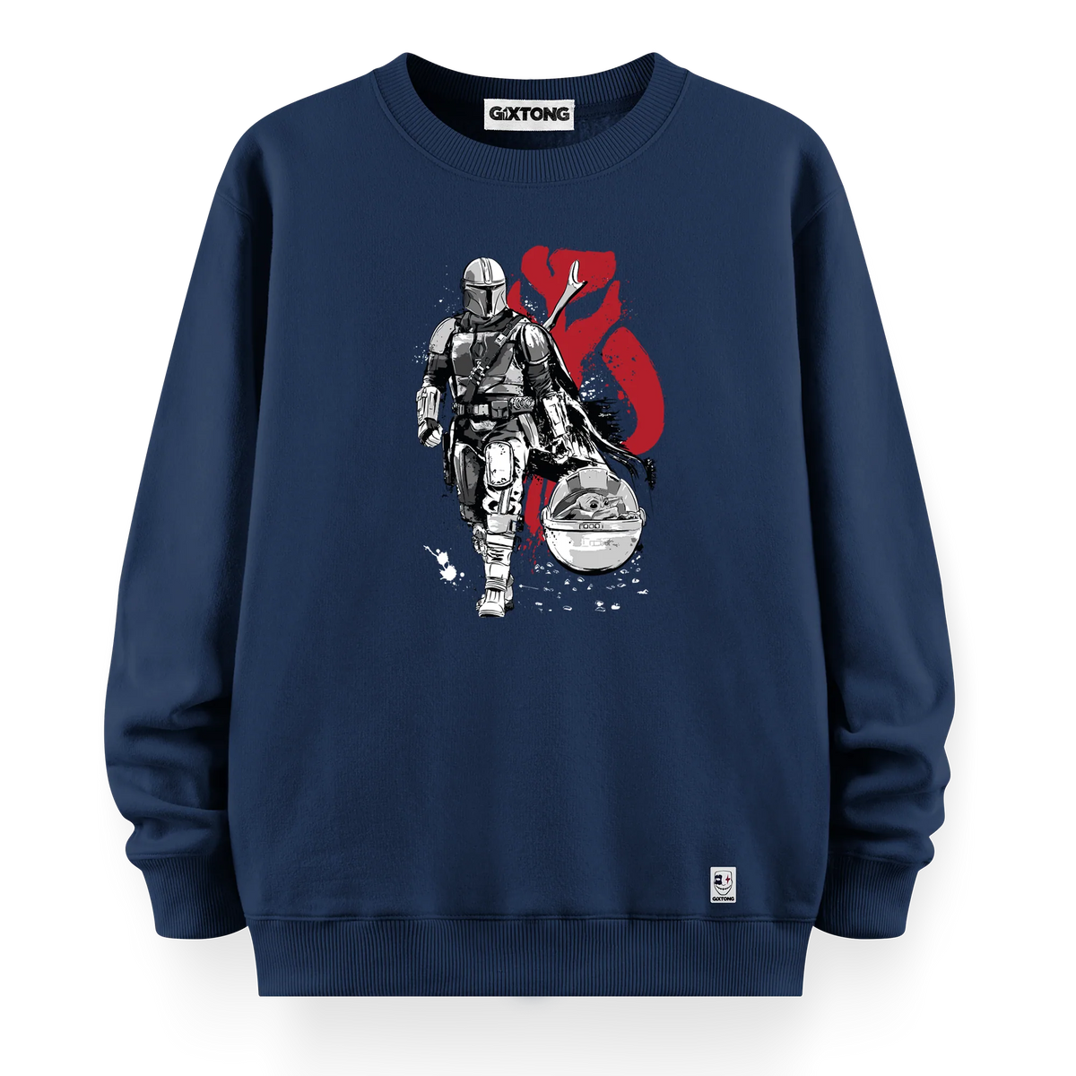 Mandalorian - Oversize Bol Kalıp Sweatshirt