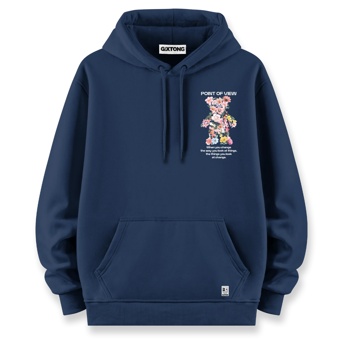 Point Of View - Oversize Bol Kalıp Hoodie