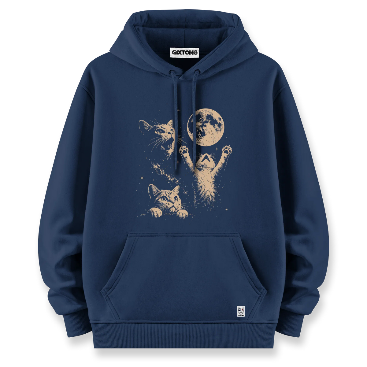 Catlight - Oversize Bol Kalıp Hoodie