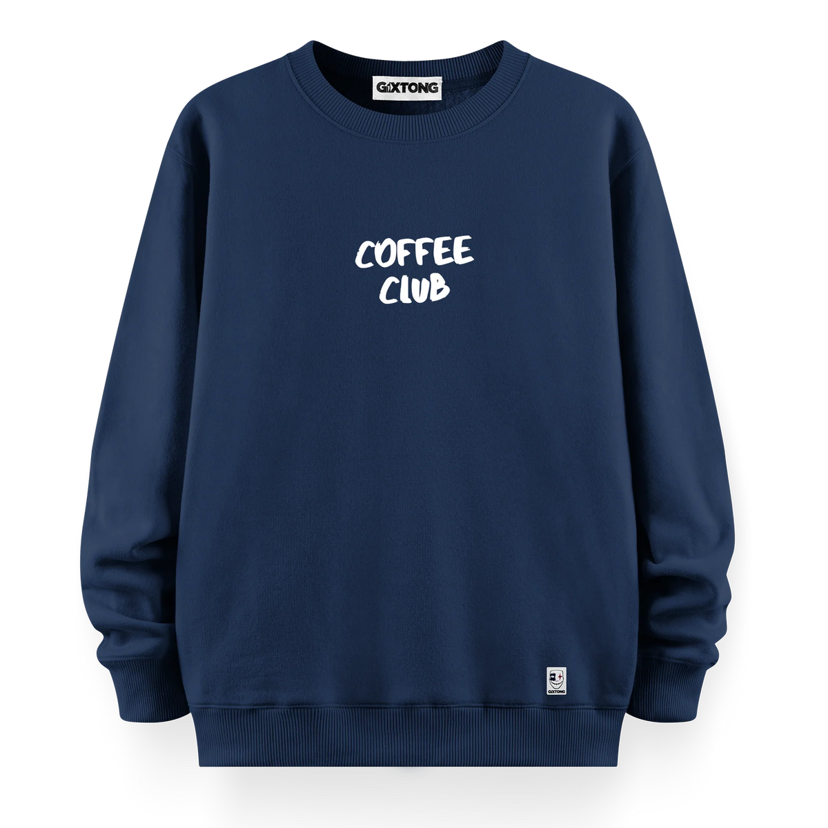 Coffee Club - Oversize Bol Kalıp Sweatshirt