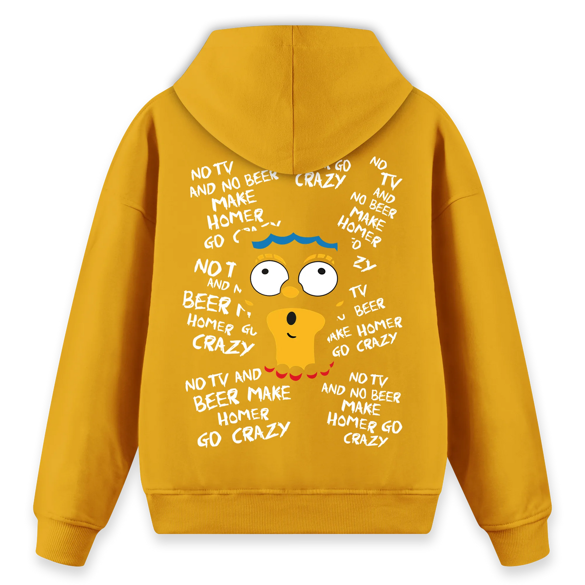 Crazy Homer - Regular Fit Kalıp Hoodie