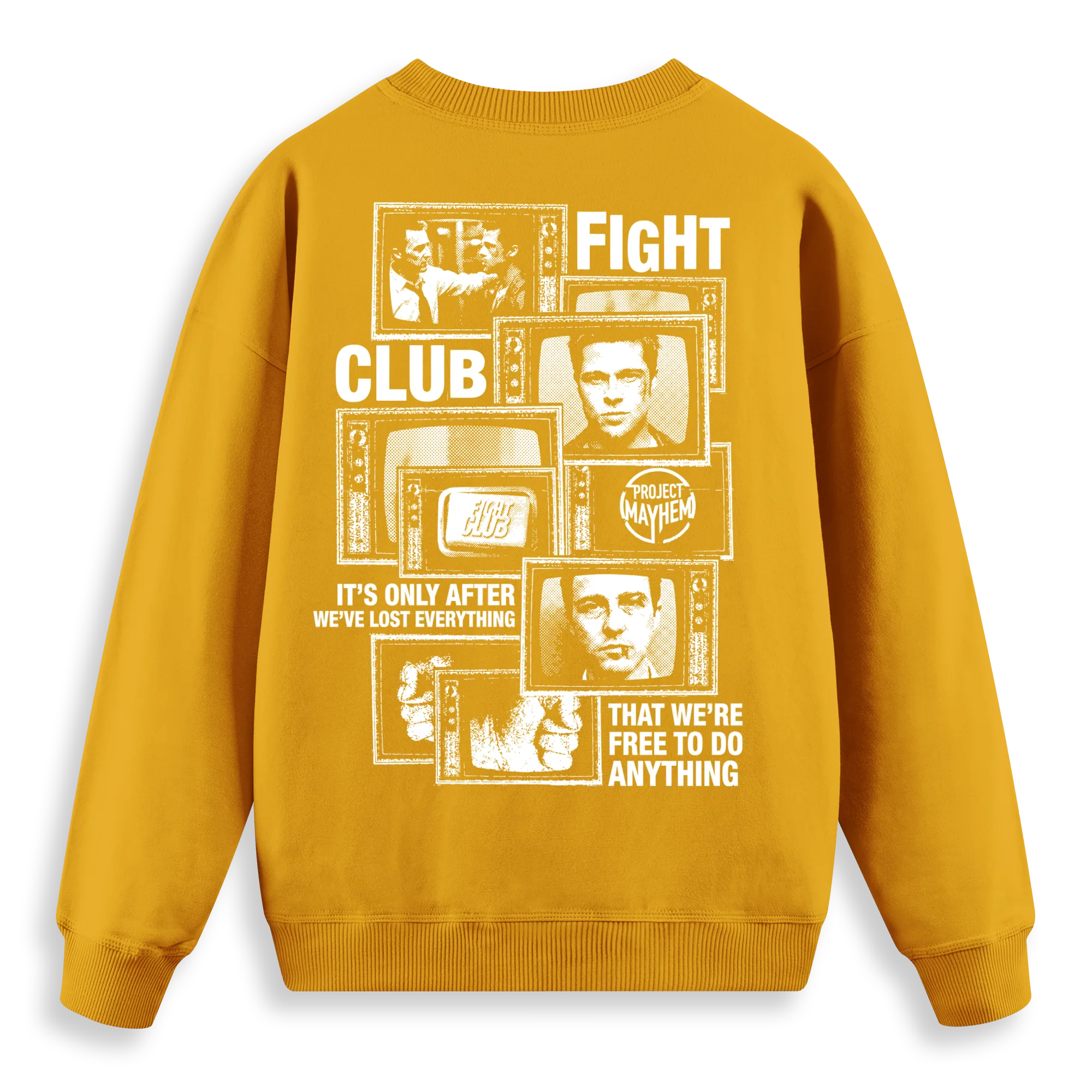 Fight Club - Regular Fit Kalıp Sweatshirt