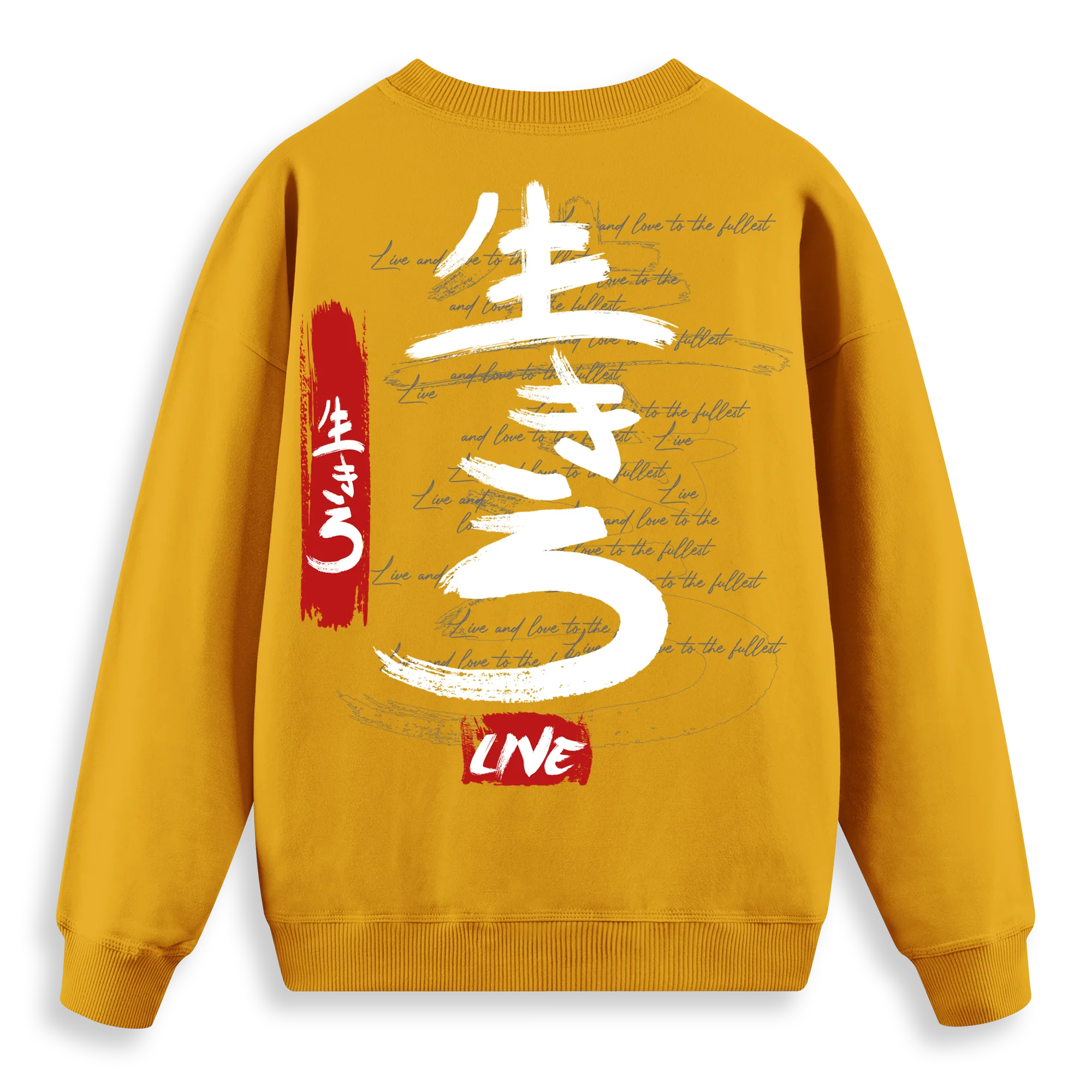 Live - Regular Fit Kalıp Sweatshirt