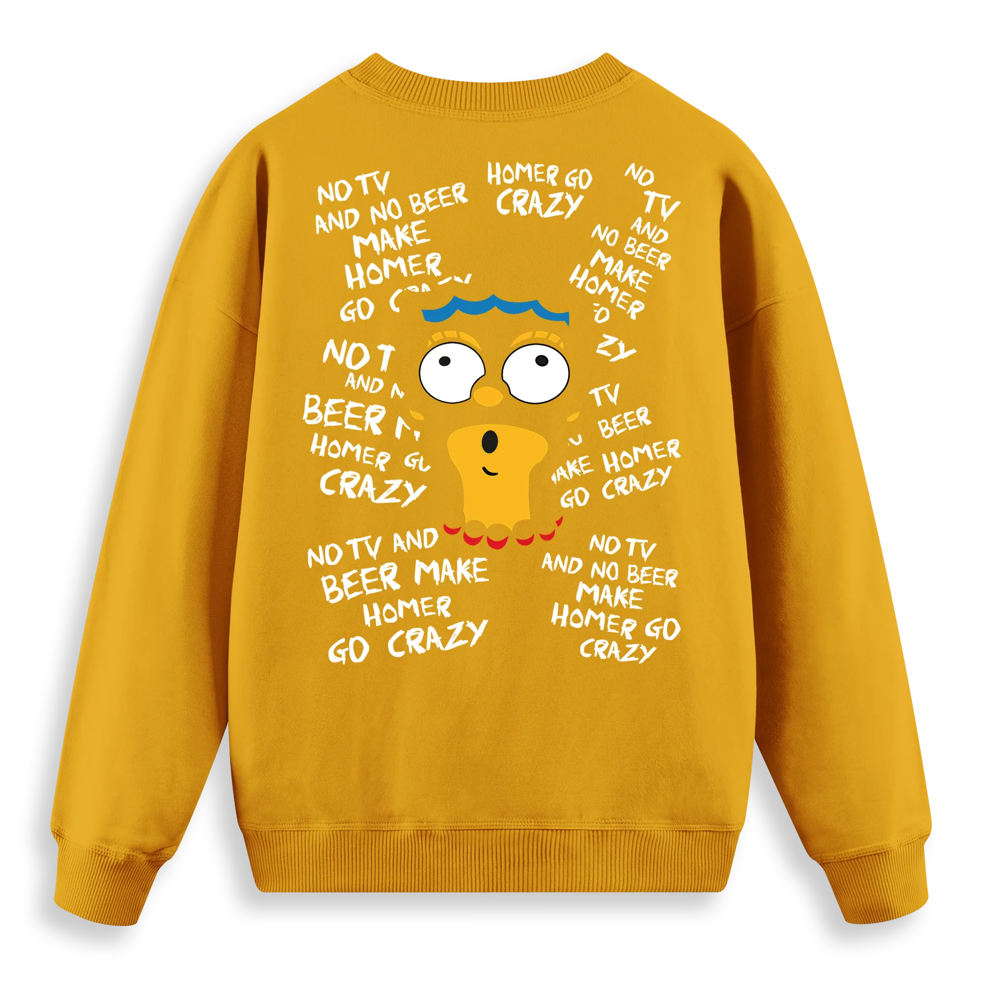 Crazy Homer - Regular Fit Kalıp Sweatshirt