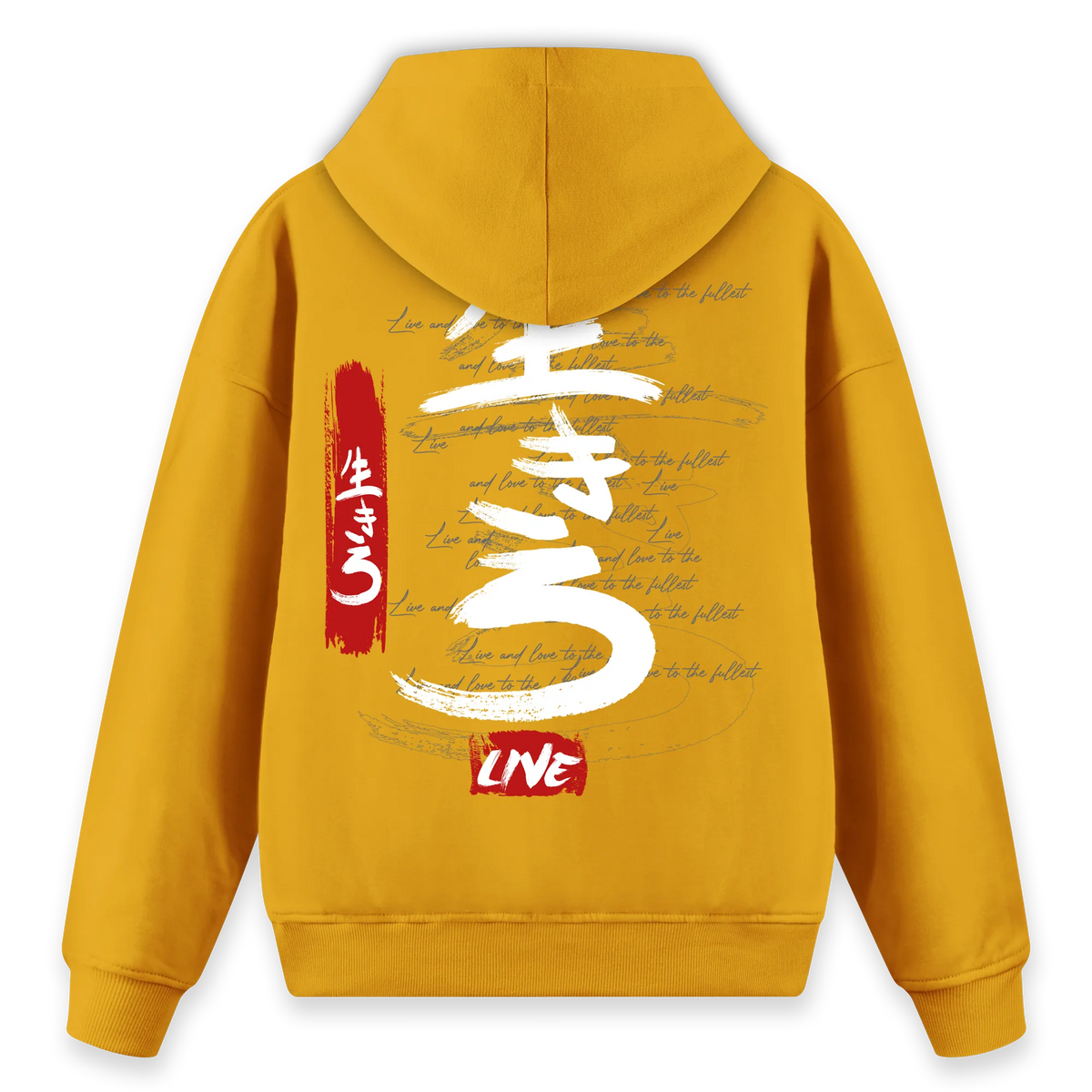 Live - Regular Fit Kalıp Hoodie