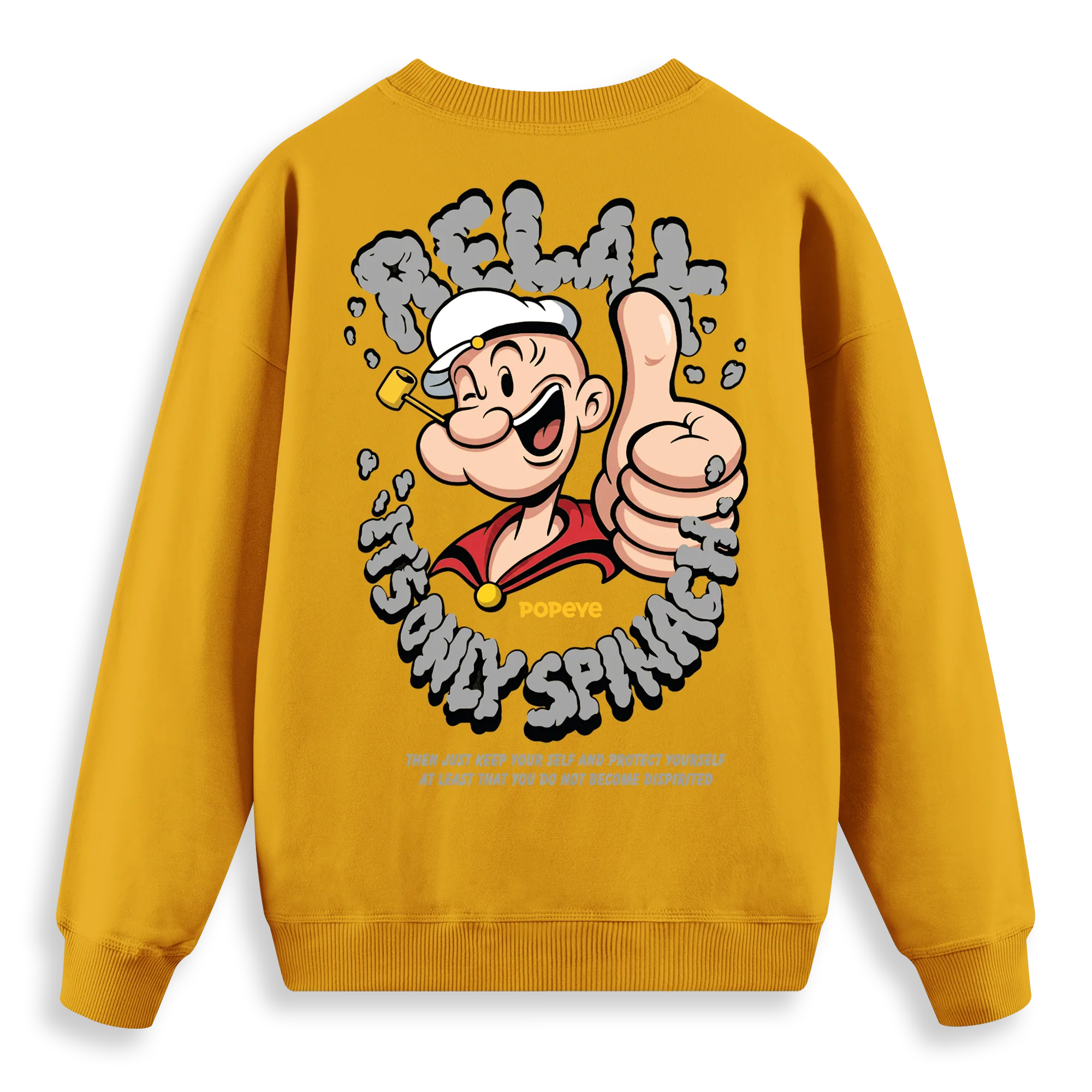 Popeye - Regular Fit Kalıp Sweatshirt