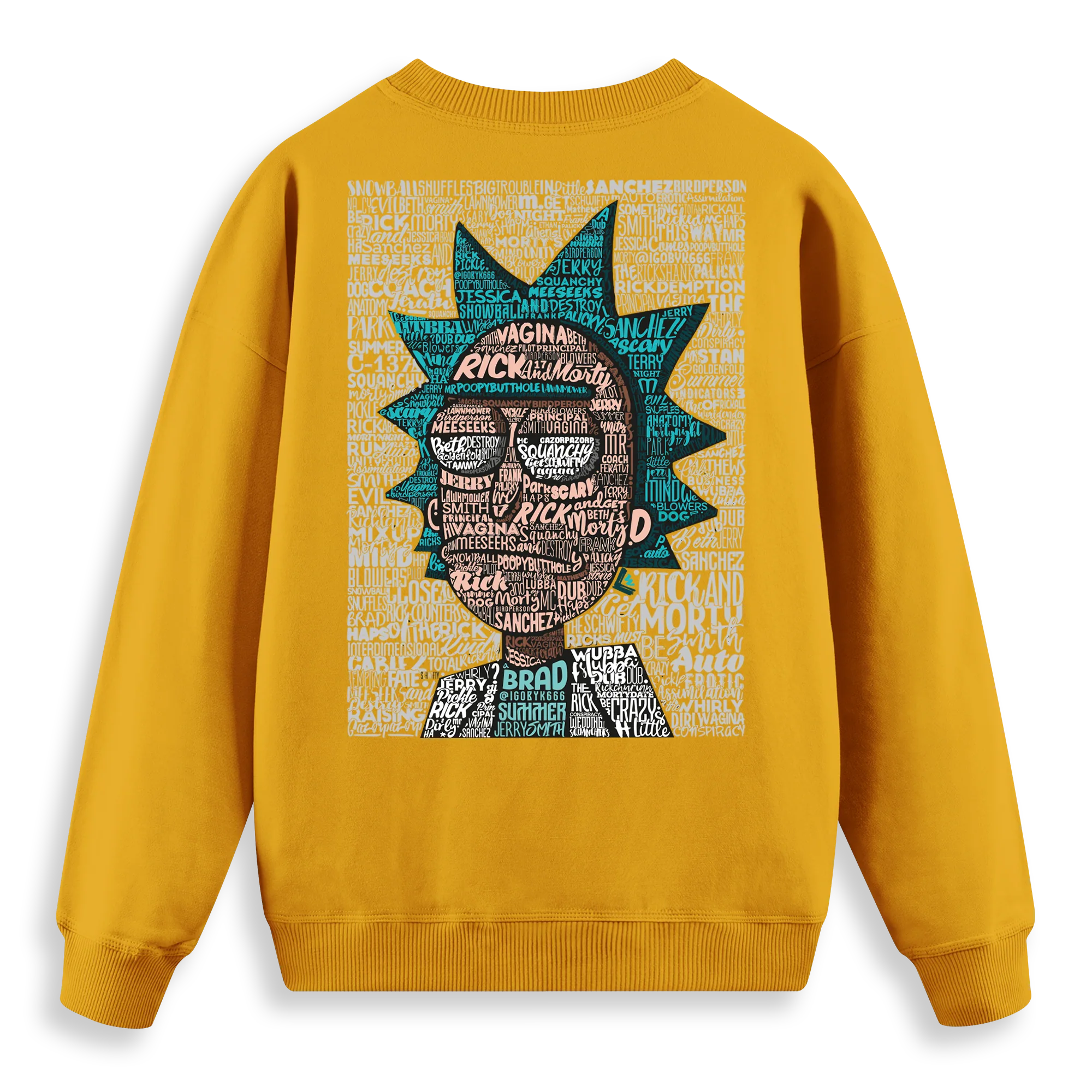 Rick's World - Regular Fit Kalıp Sweatshirt