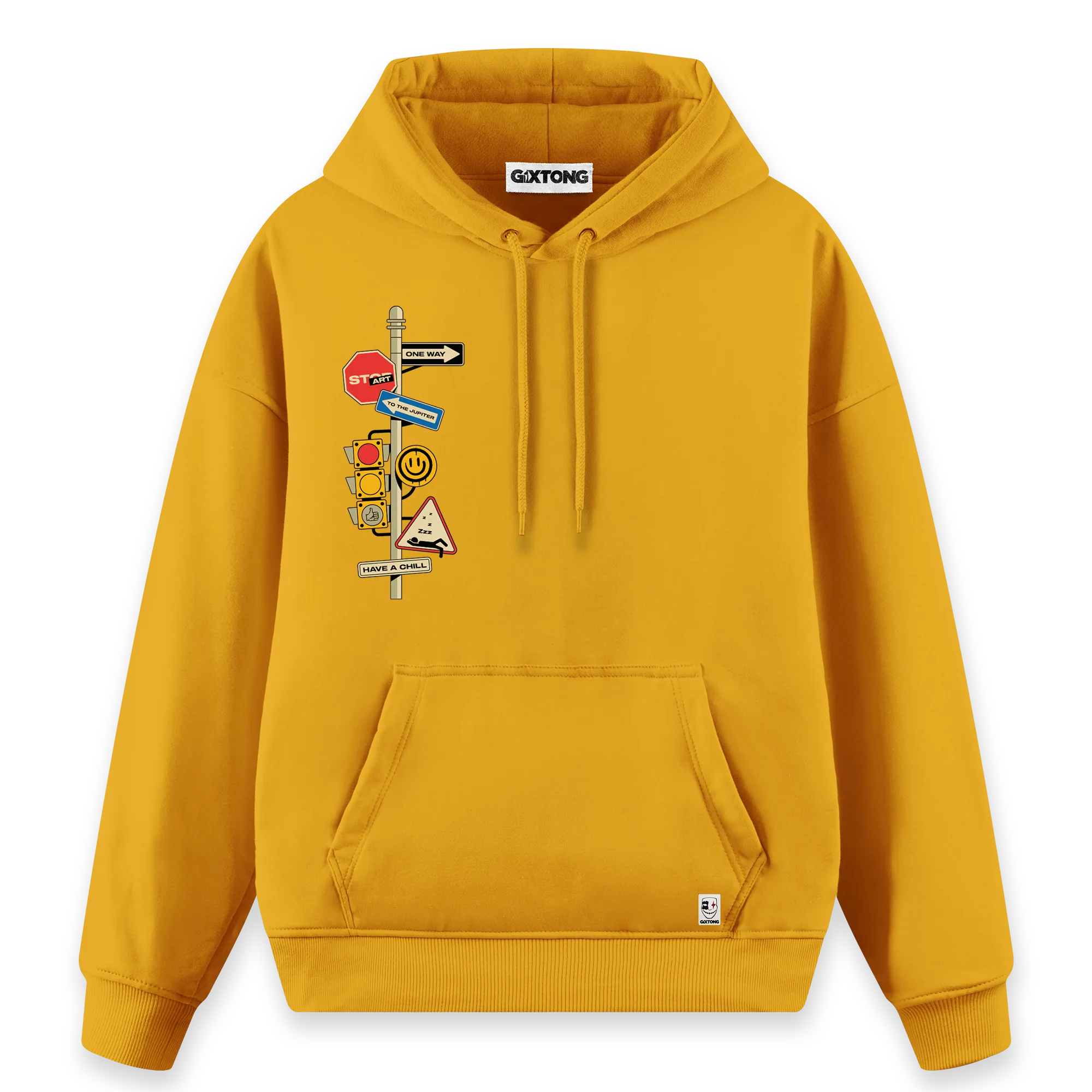 One Way - Regular Fit Kalıp Hoodie