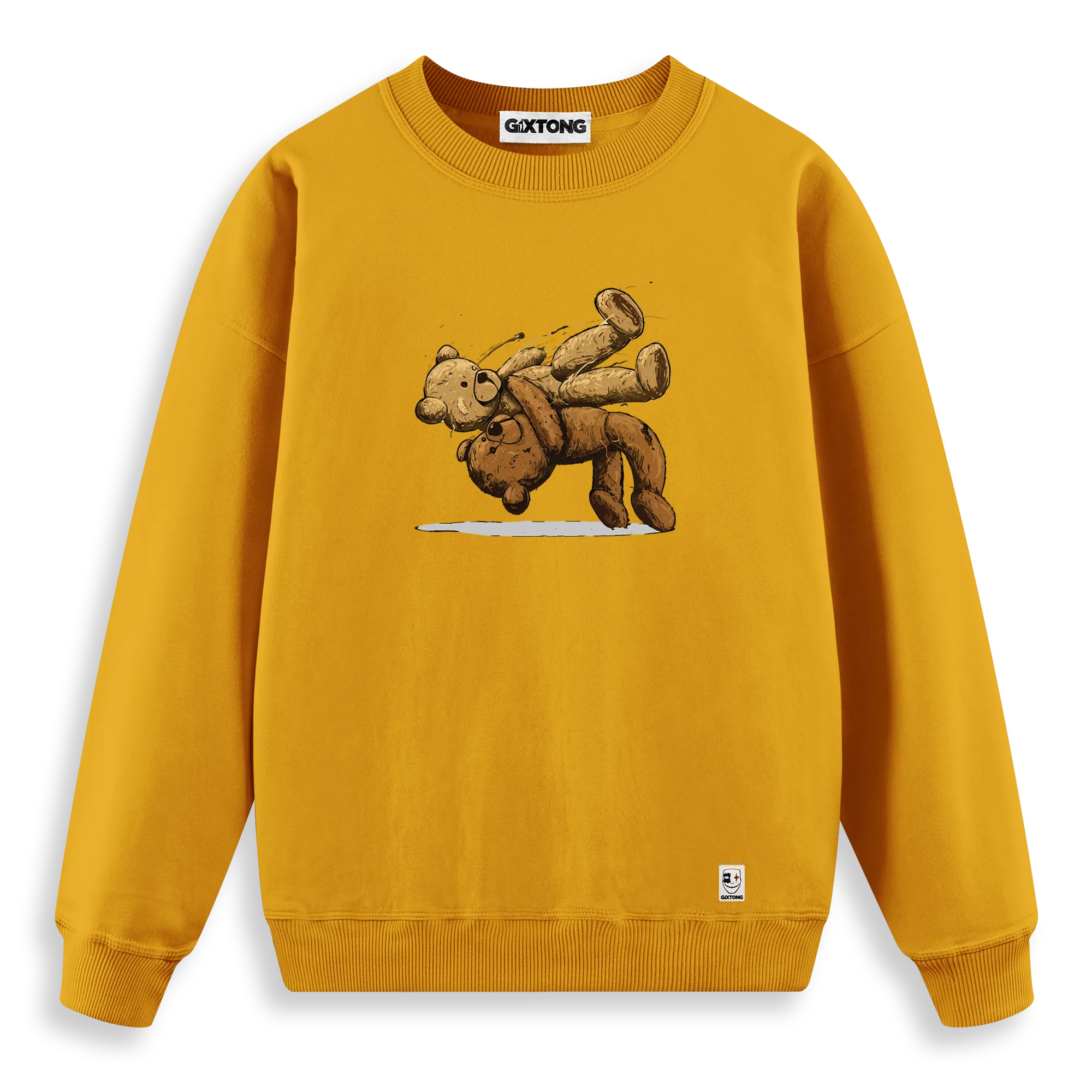 Fight Bear - Regular Fit Kalıp Sweatshirt