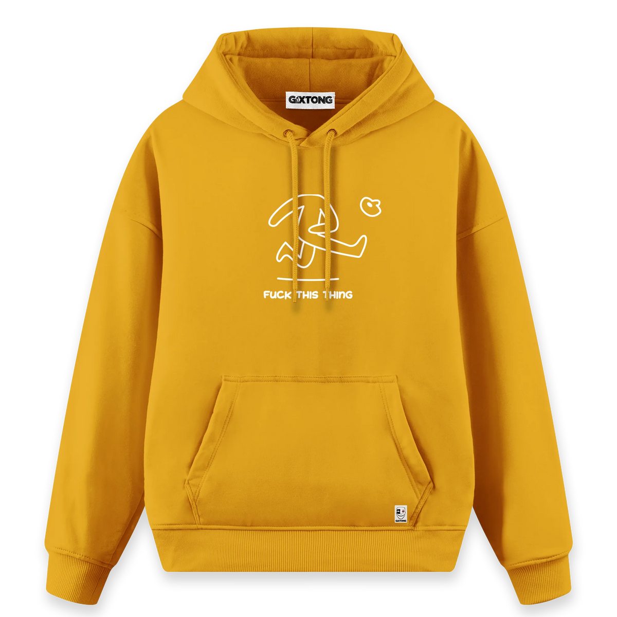 Fuck This Thing - Regular Fit Kalıp Hoodie