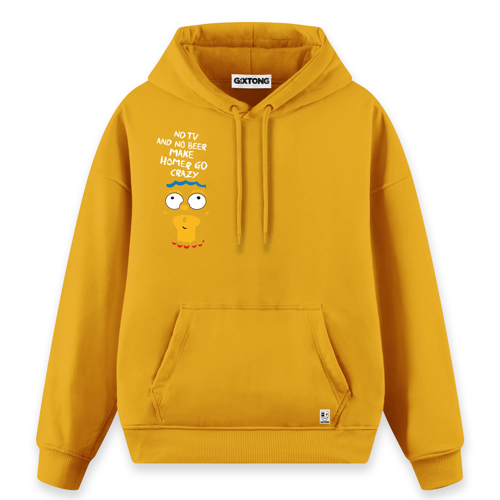 Crazy Homer - Regular Fit Kalıp Hoodie