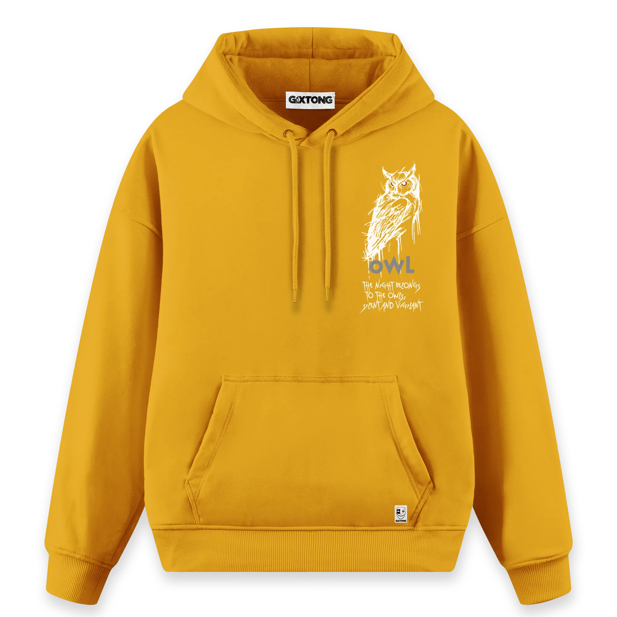 Night Owl - Regular Fit Kalıp Hoodie