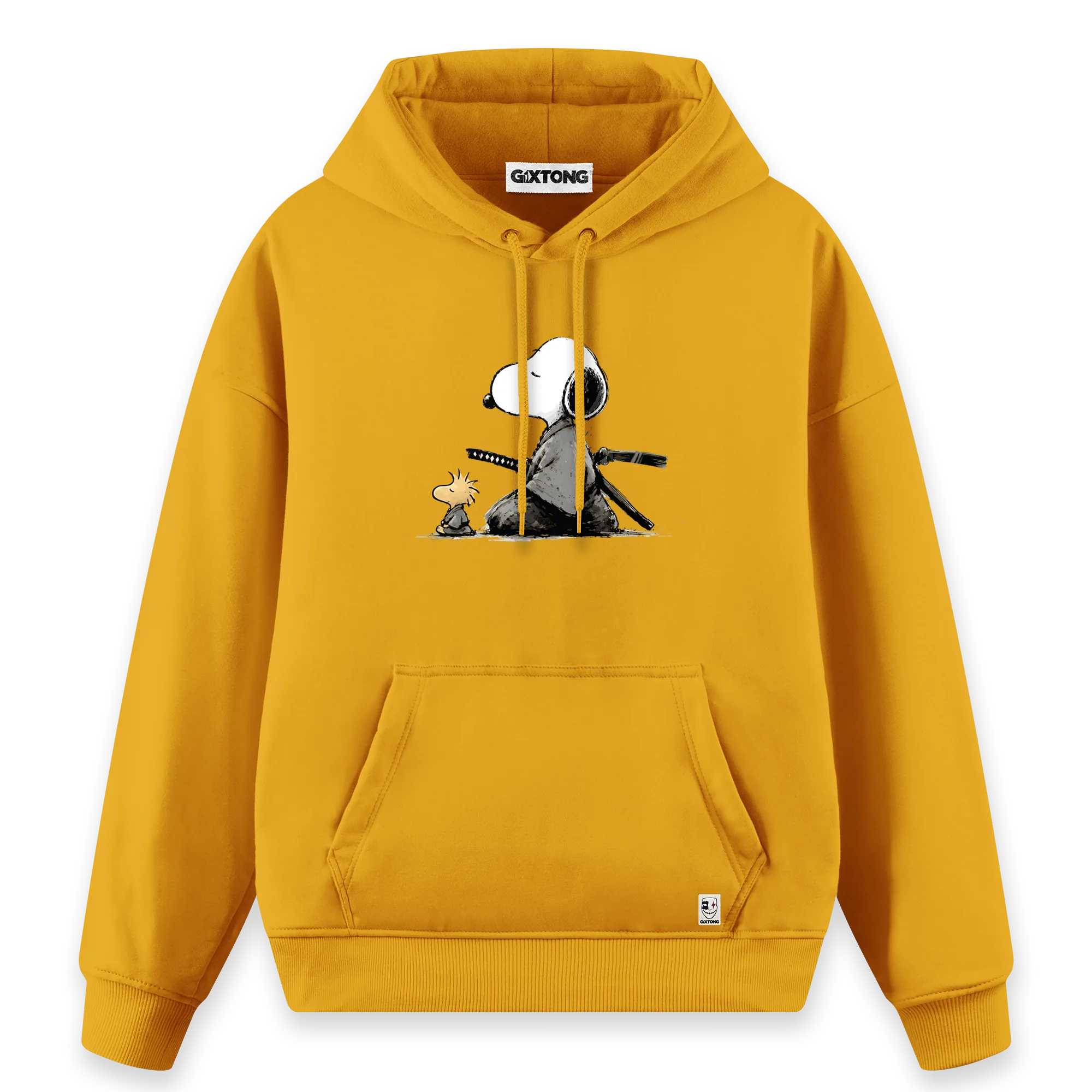 Samurai Snoopy - Regular Fit Kalıp Hoodie