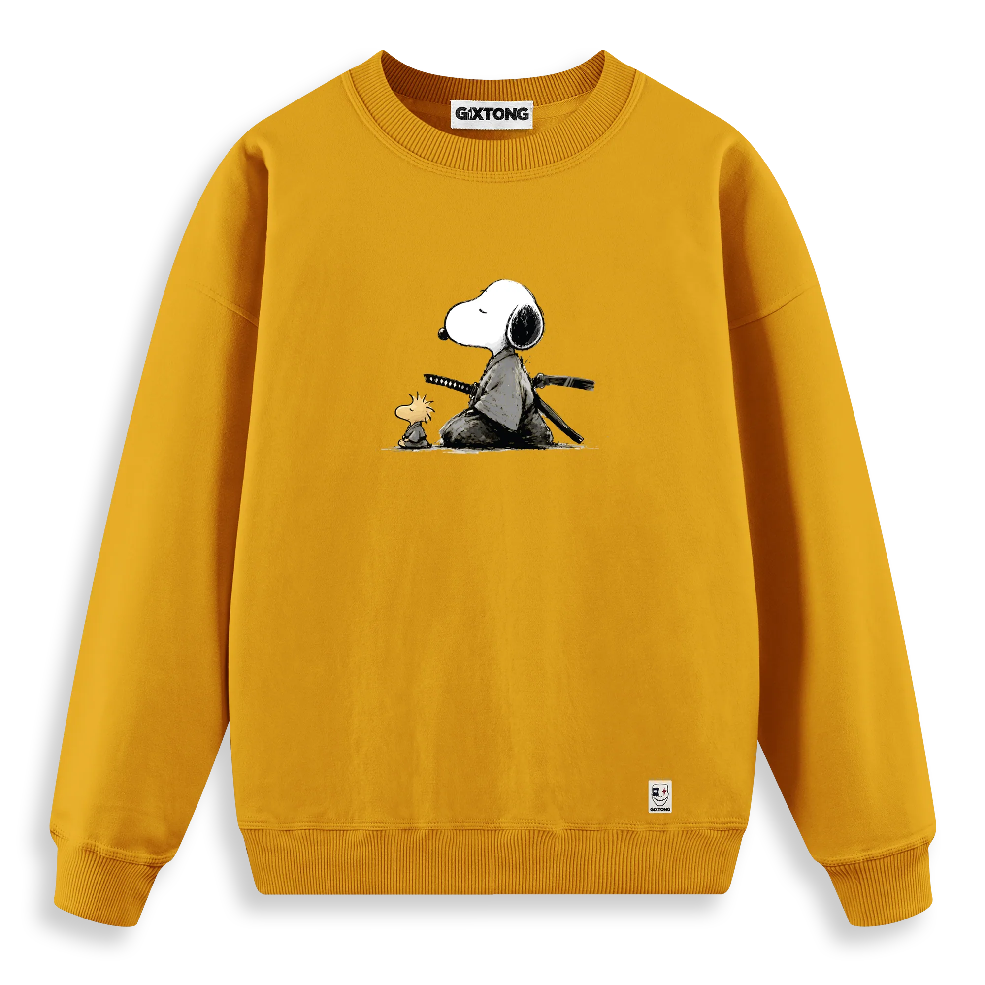 Samurai Snoopy - Regular Fit Kalıp Sweatshirt