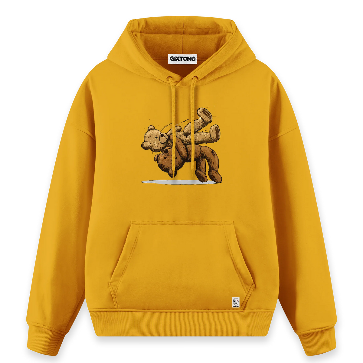 Fight Bear - Regular Fit Kalıp Hoodie