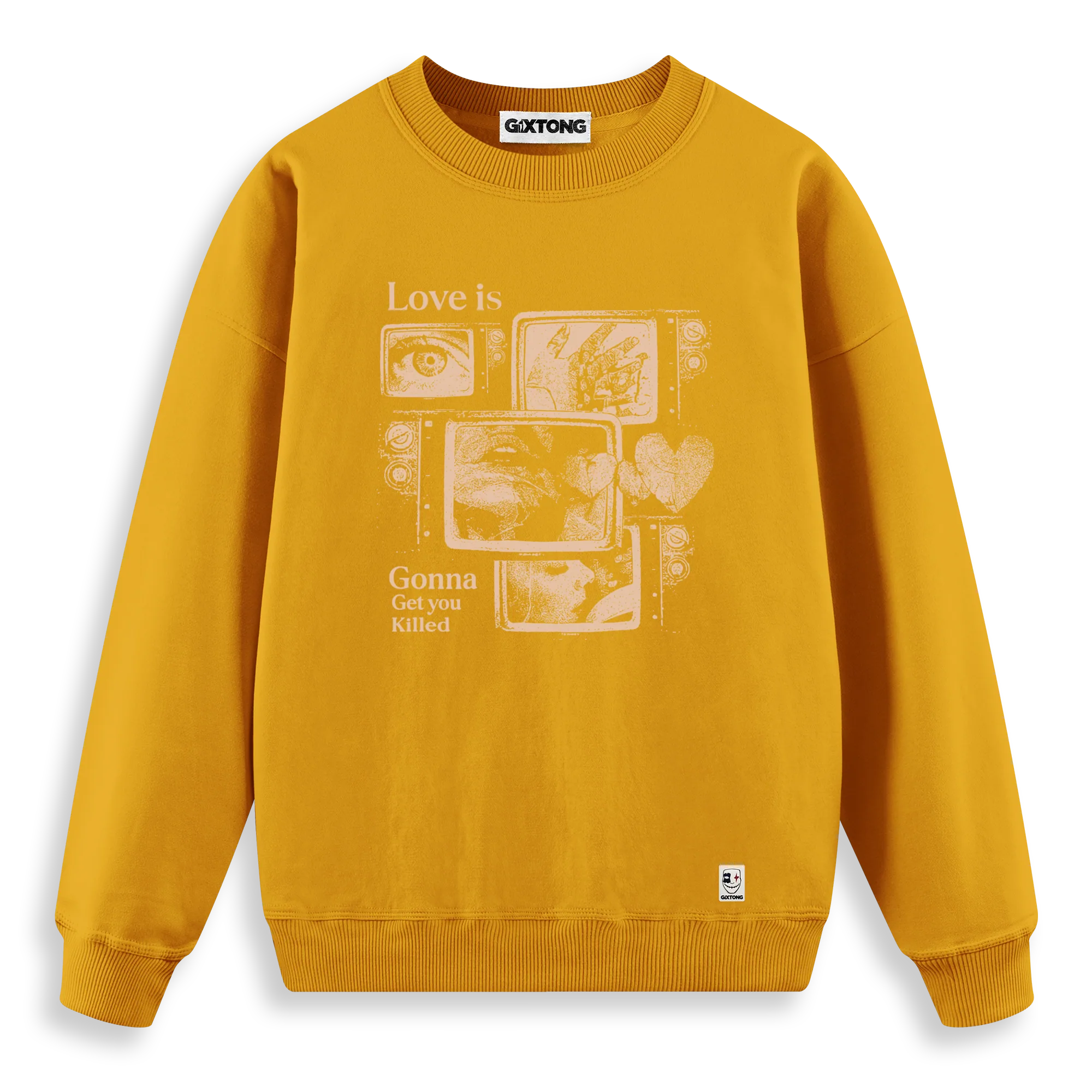 Love Is - Regular Fit Kalıp Sweatshirt