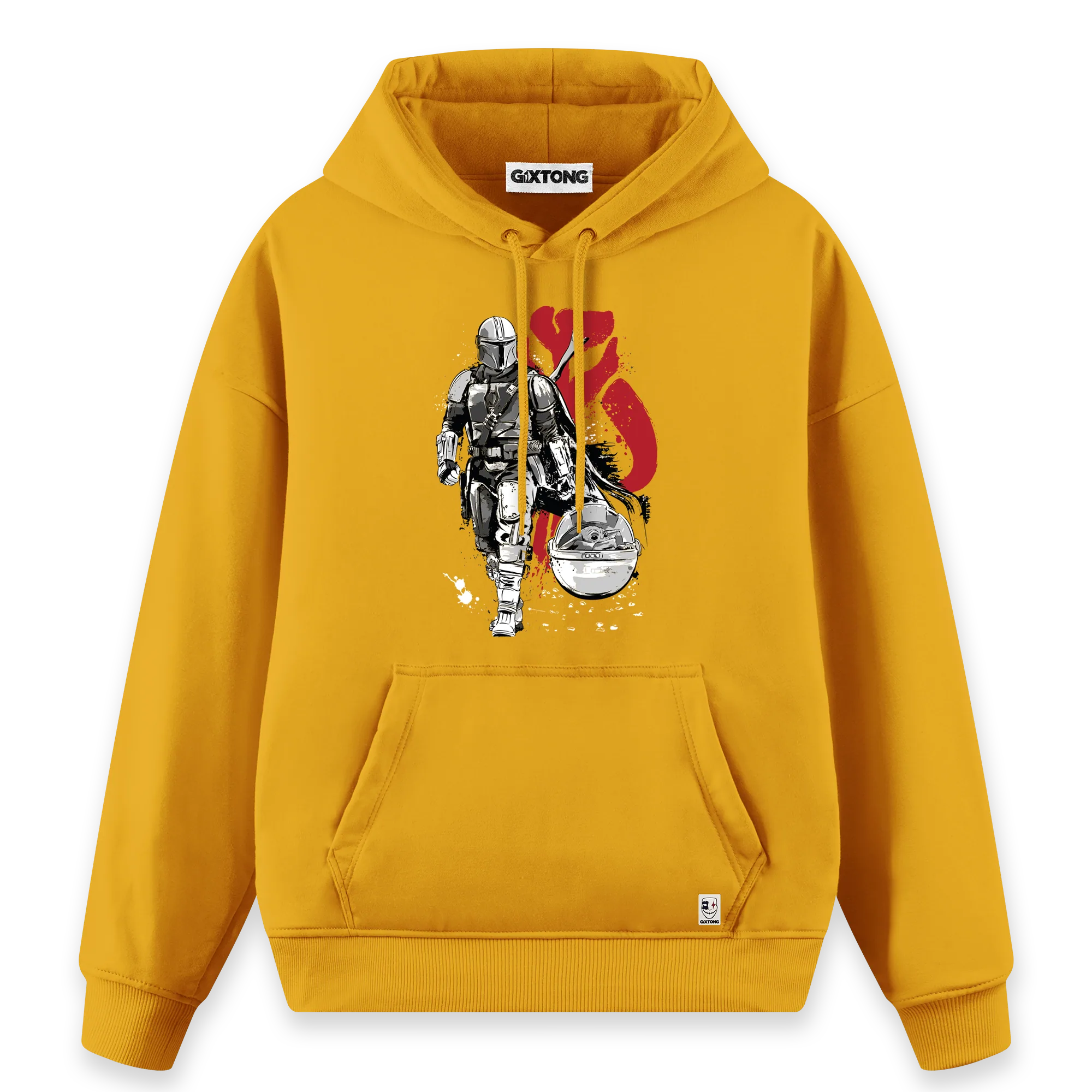 Mandalorian - Regular Fit Kalıp Hoodie