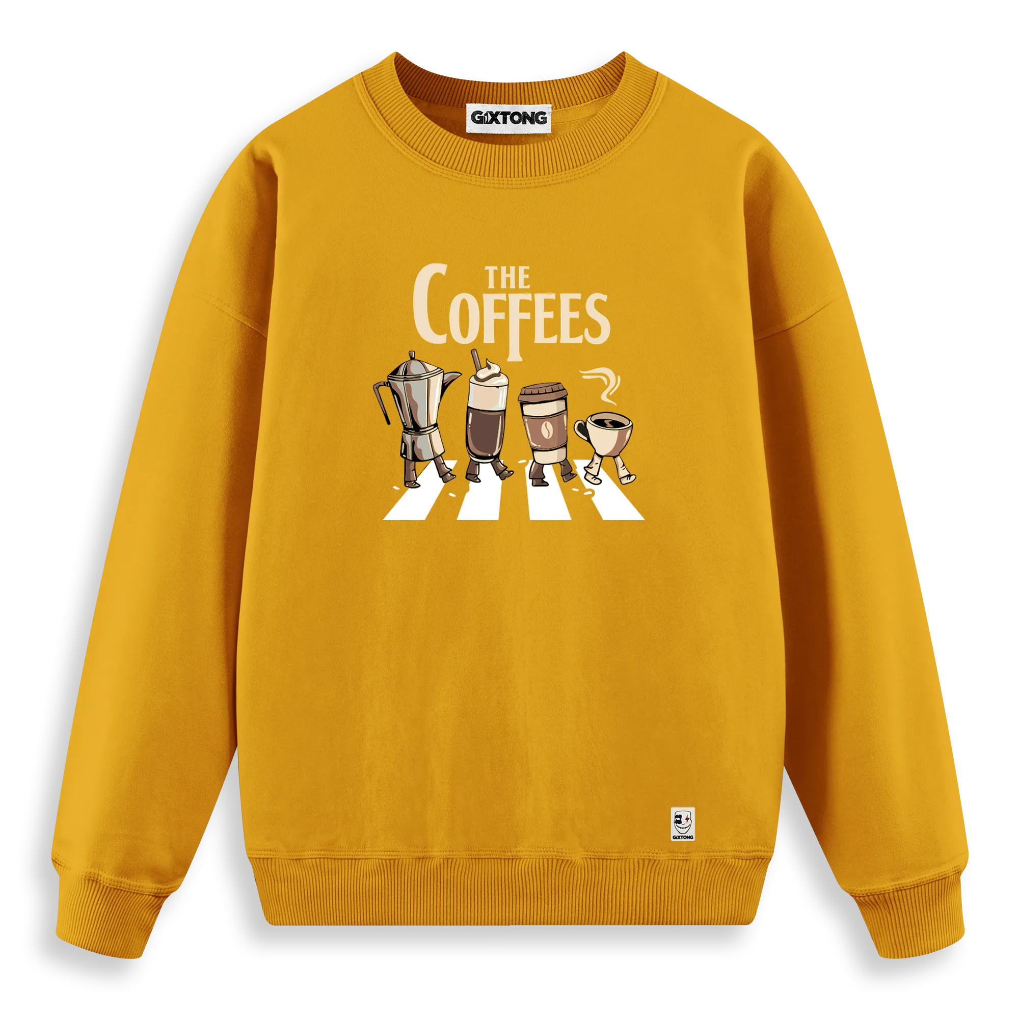 Coffee - Regular Fit Kalıp Sweatshirt
