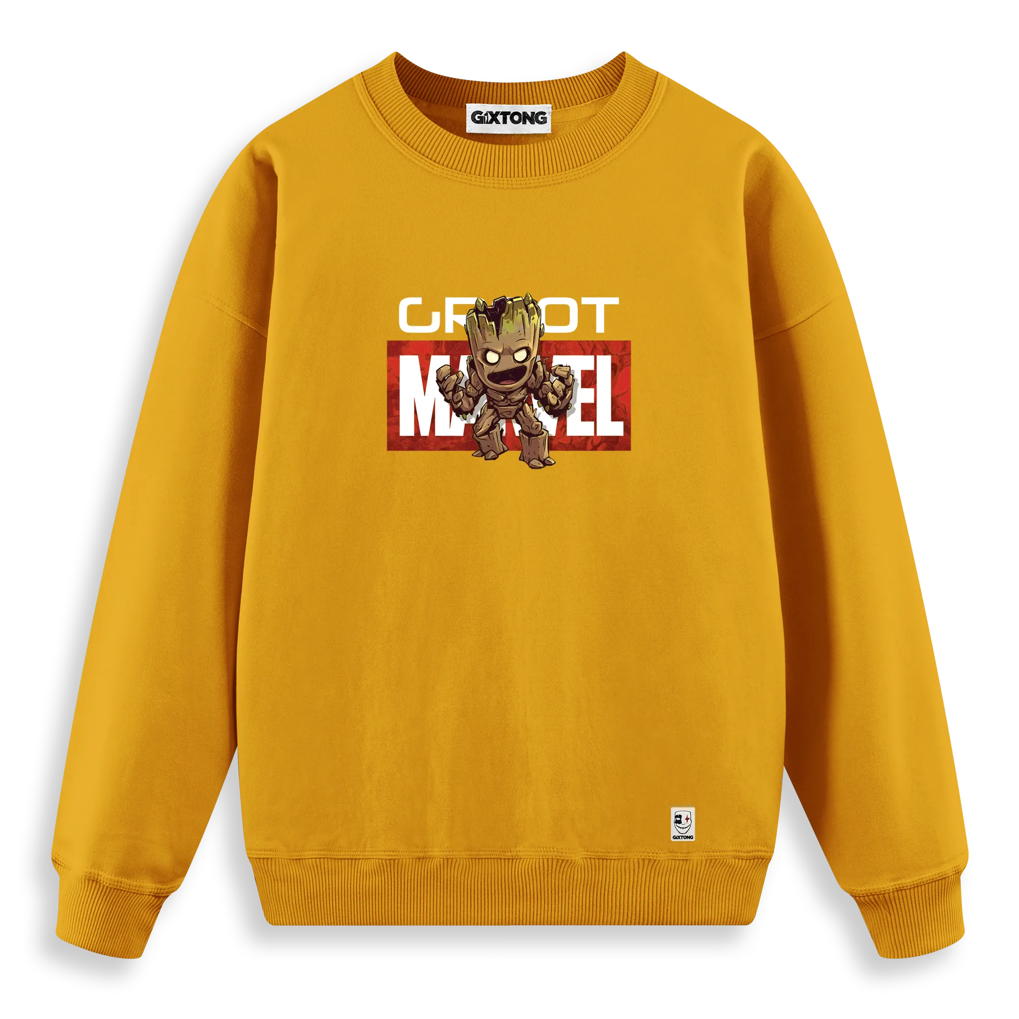 Marvel Groot - Regular Fit Kalıp Sweatshirt