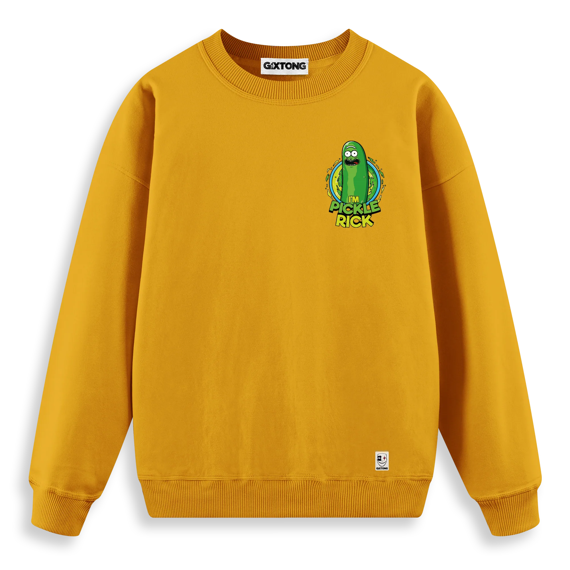 Pickle Rick - Regular Fit Kalıp Sweatshirt