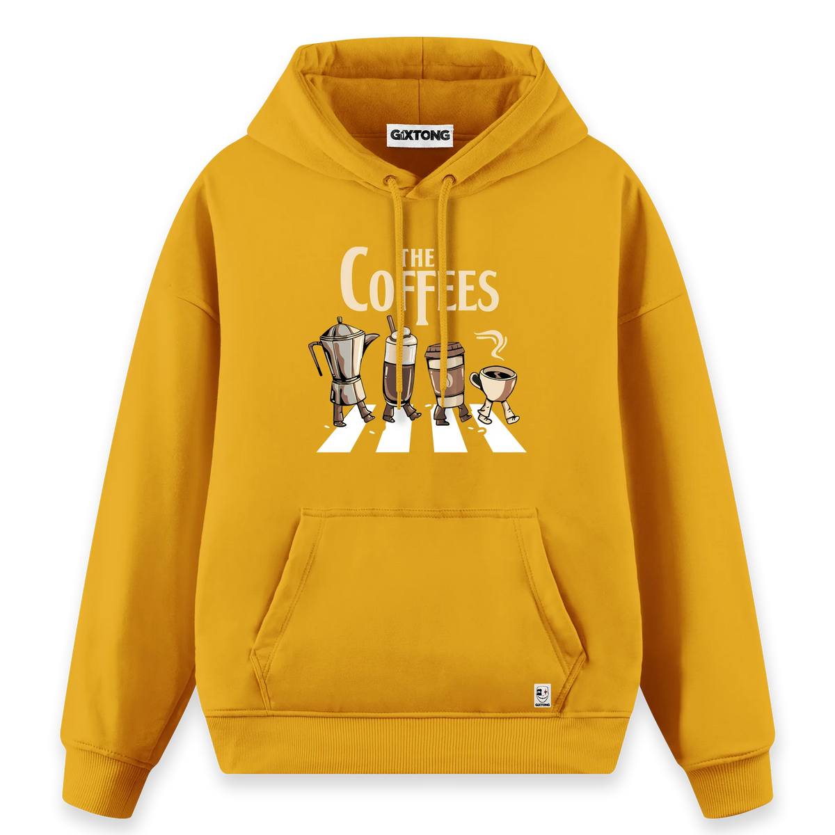 Coffee - Regular Fit Kalıp Hoodie