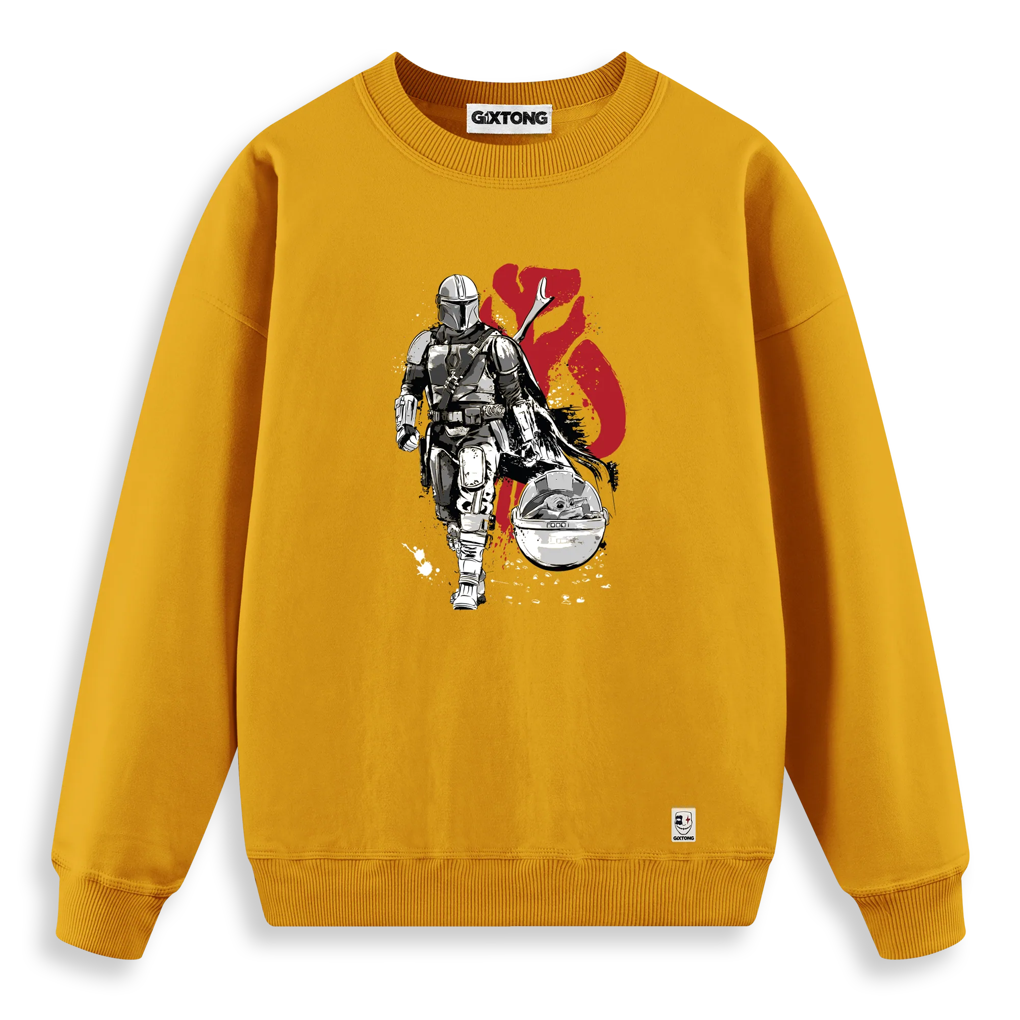 Mandalorian - Regular Fit Kalıp Sweatshirt